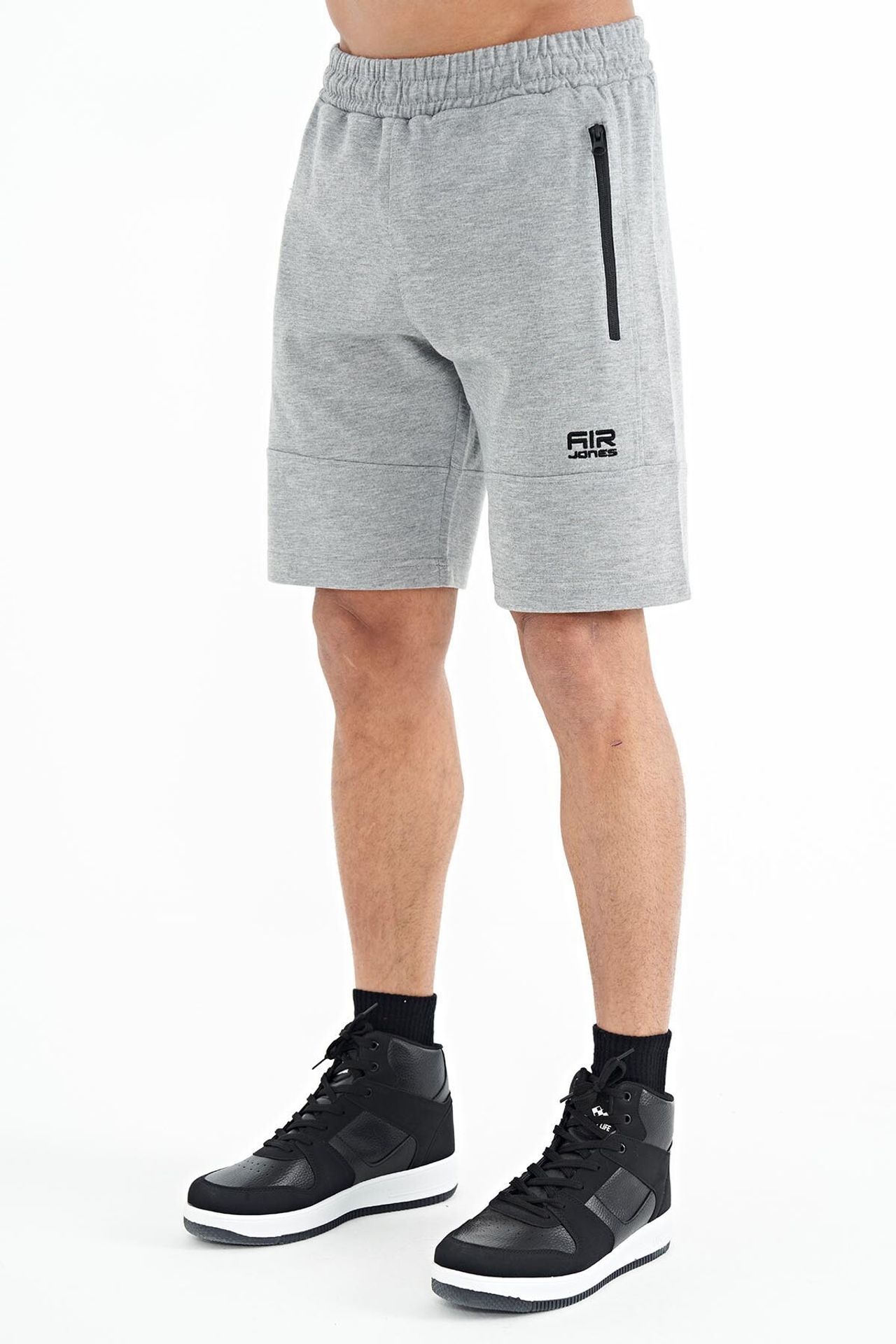 TOMMY Men's Solid Knit Sweat Shorts 4