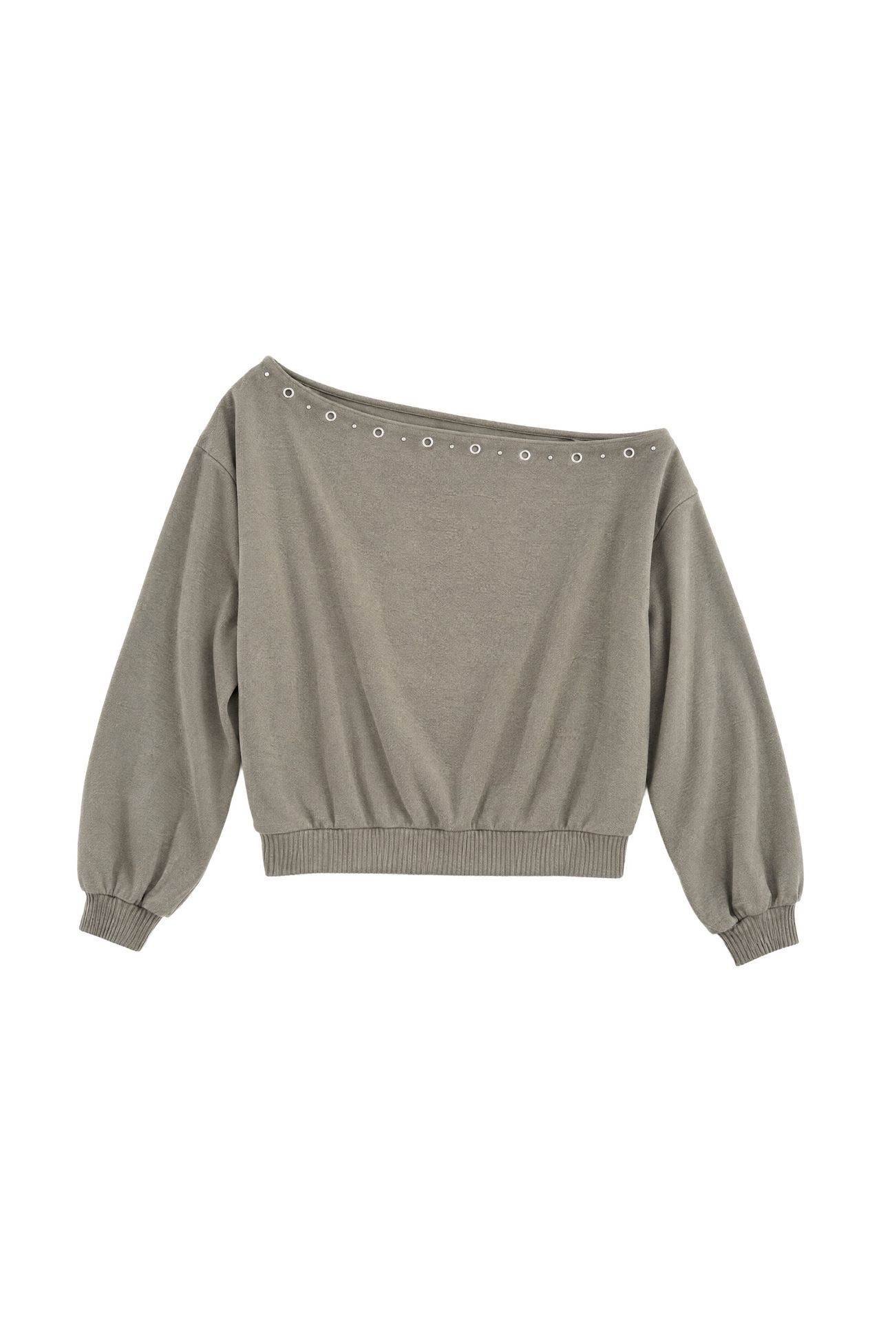 BUSEM Kadın Bisiklet Yaka Polar Sweatshirt 3