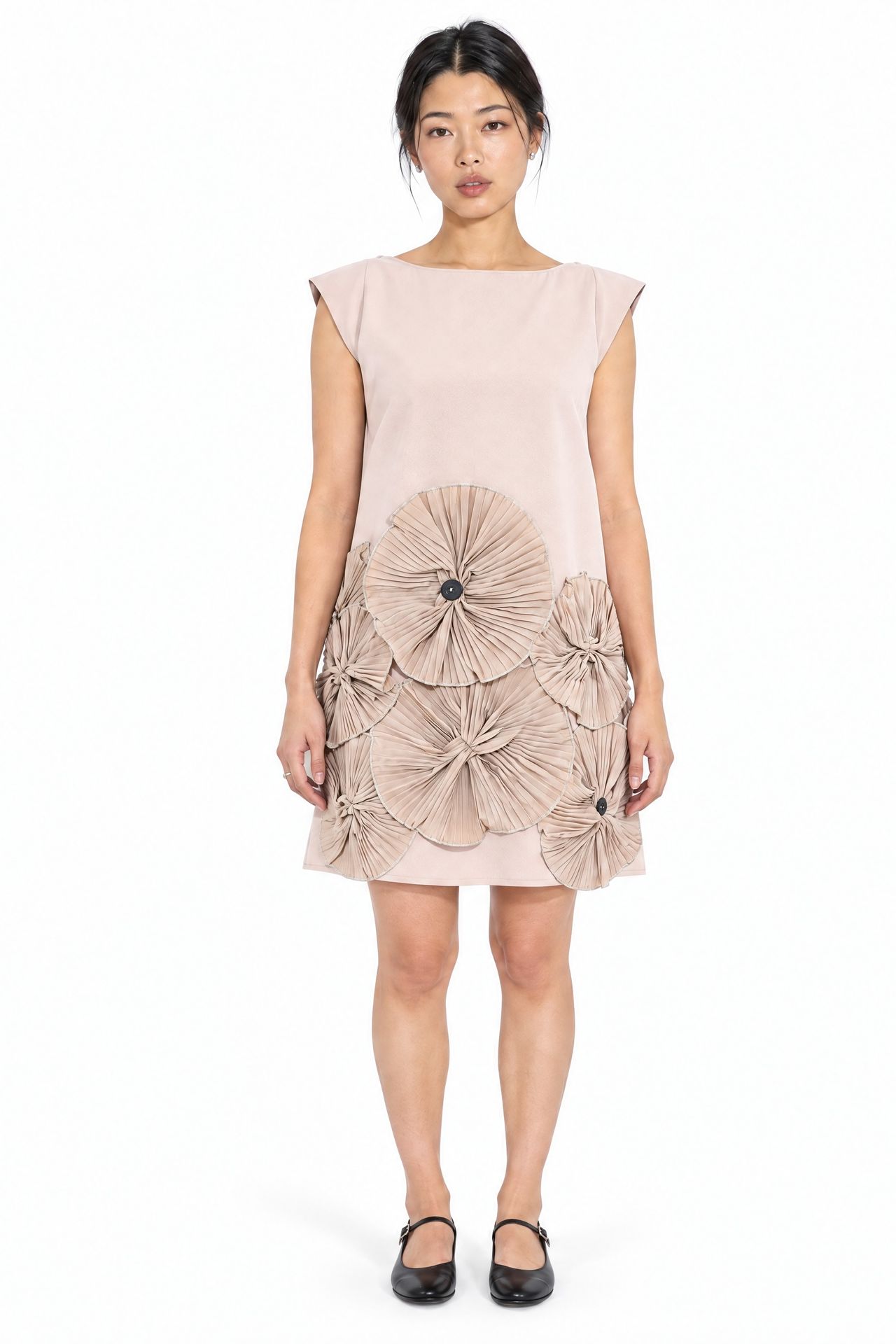 MSN Embroidered Strapless Mini Dress 4