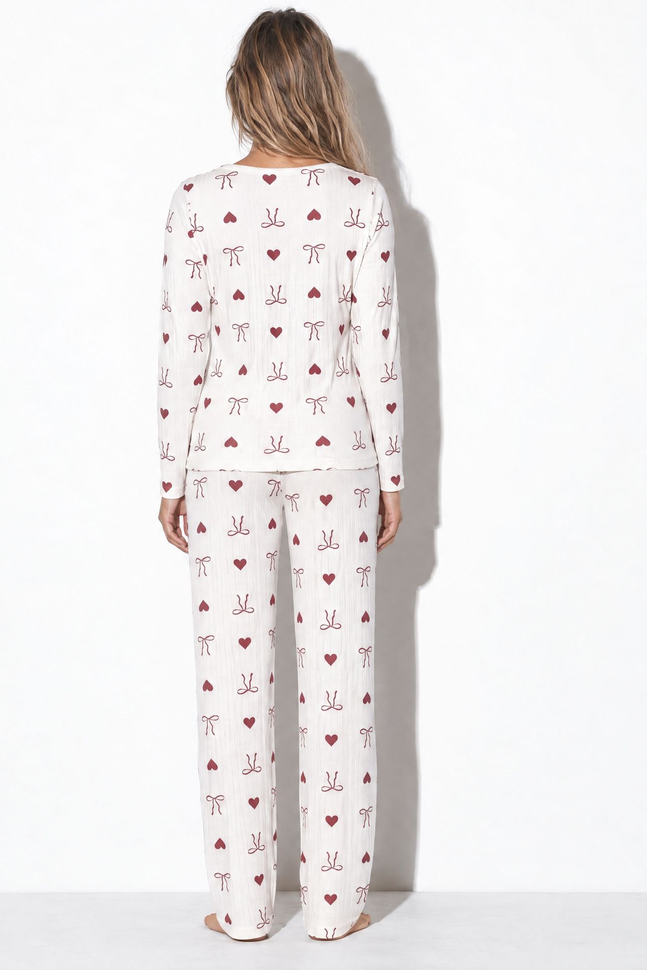 Desenli Pijama Takımı 3