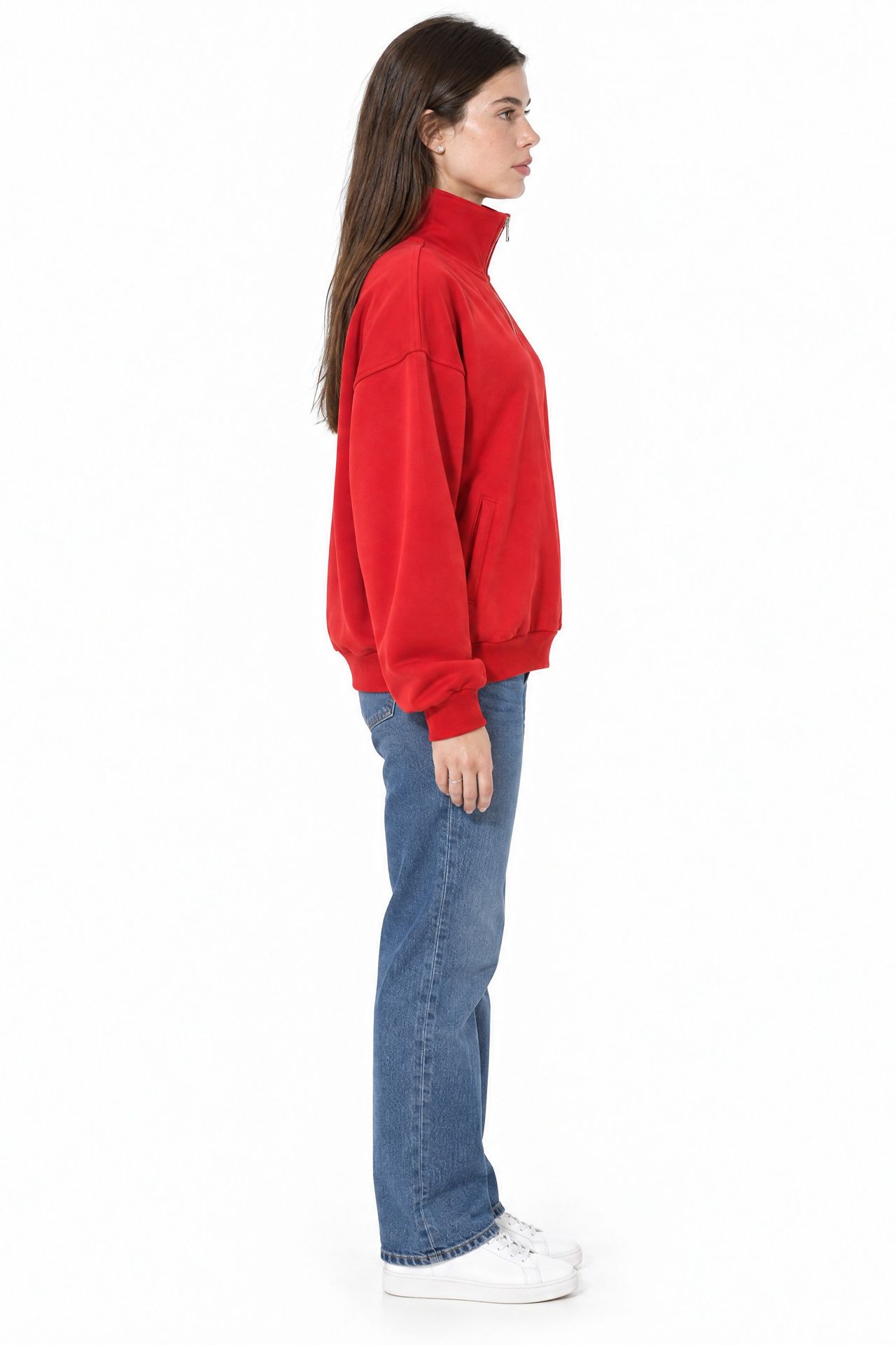 BUSEM Bisiklet Yaka Sweatshirt 2