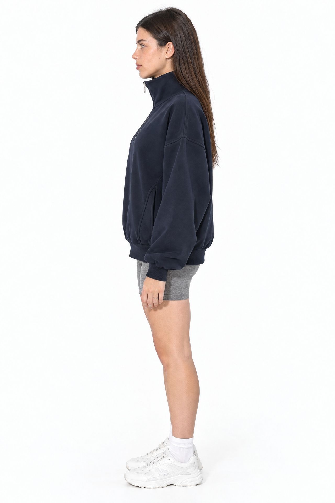 BUSEM Bisiklet Yaka Sweatshirt 2