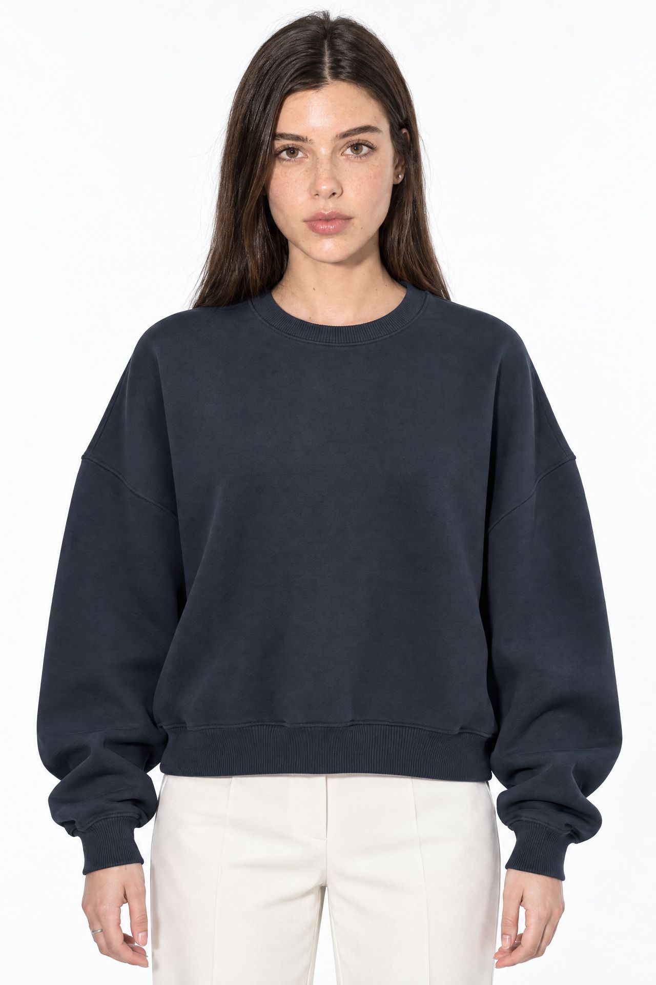 BUSEM Bisiklet Yaka Sweatshirt 1