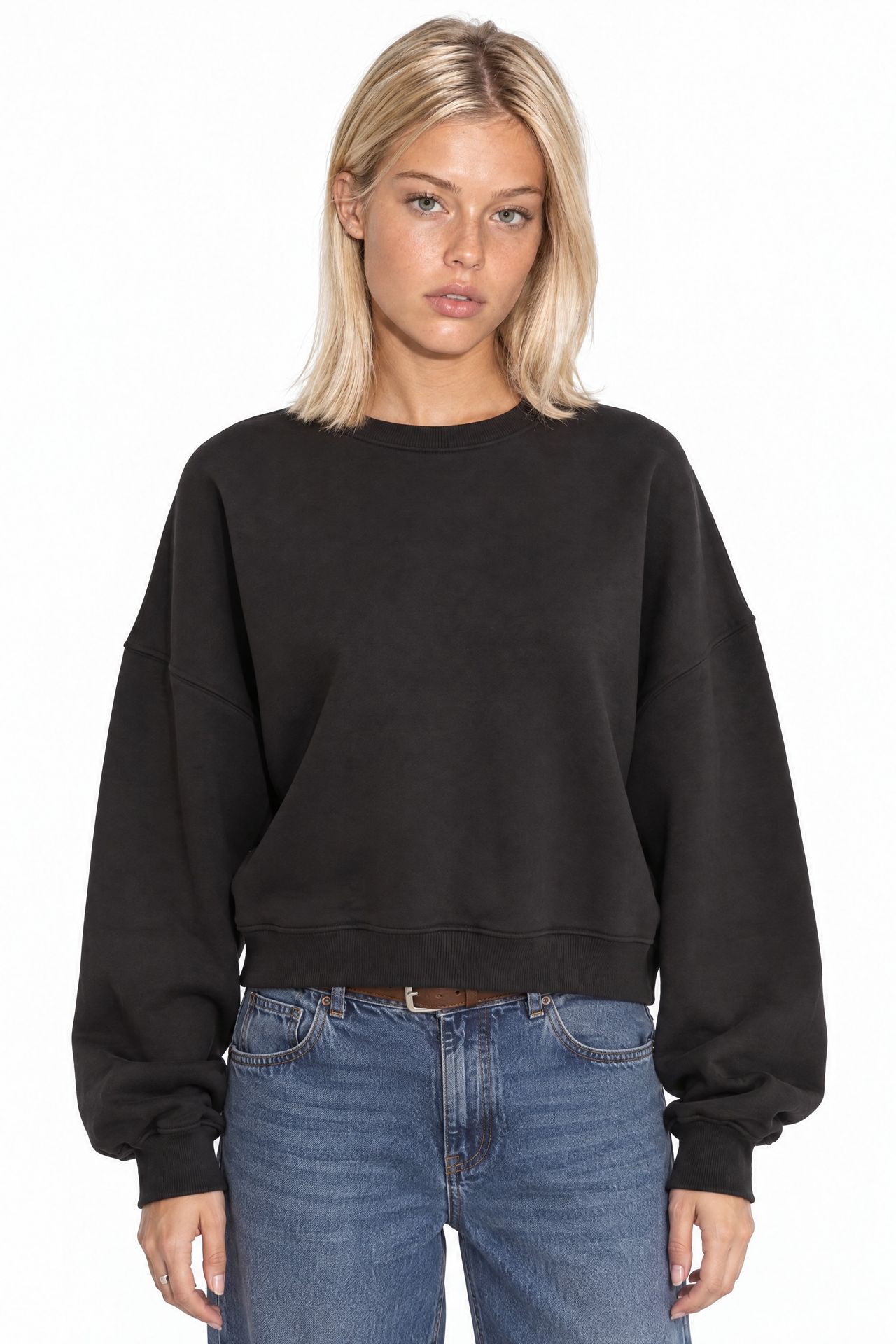 BUSEM Bisiklet Yaka Sweatshirt 1