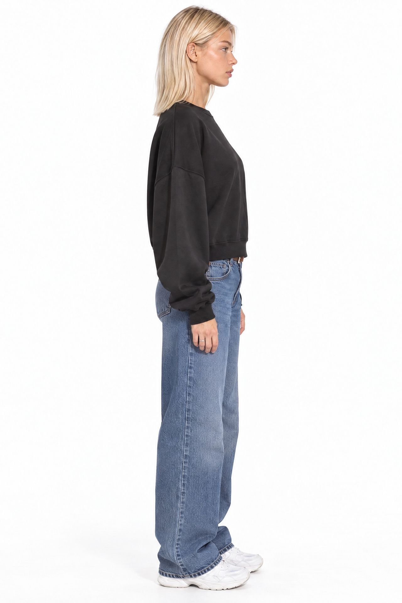 BUSEM Bisiklet Yaka Sweatshirt 3