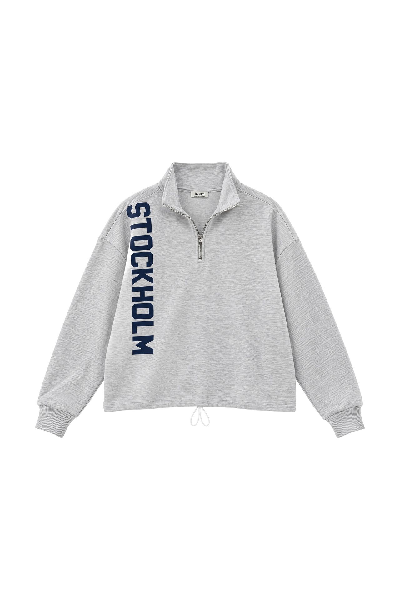 BUSEM Bisiklet Yaka Sweatshirt 4