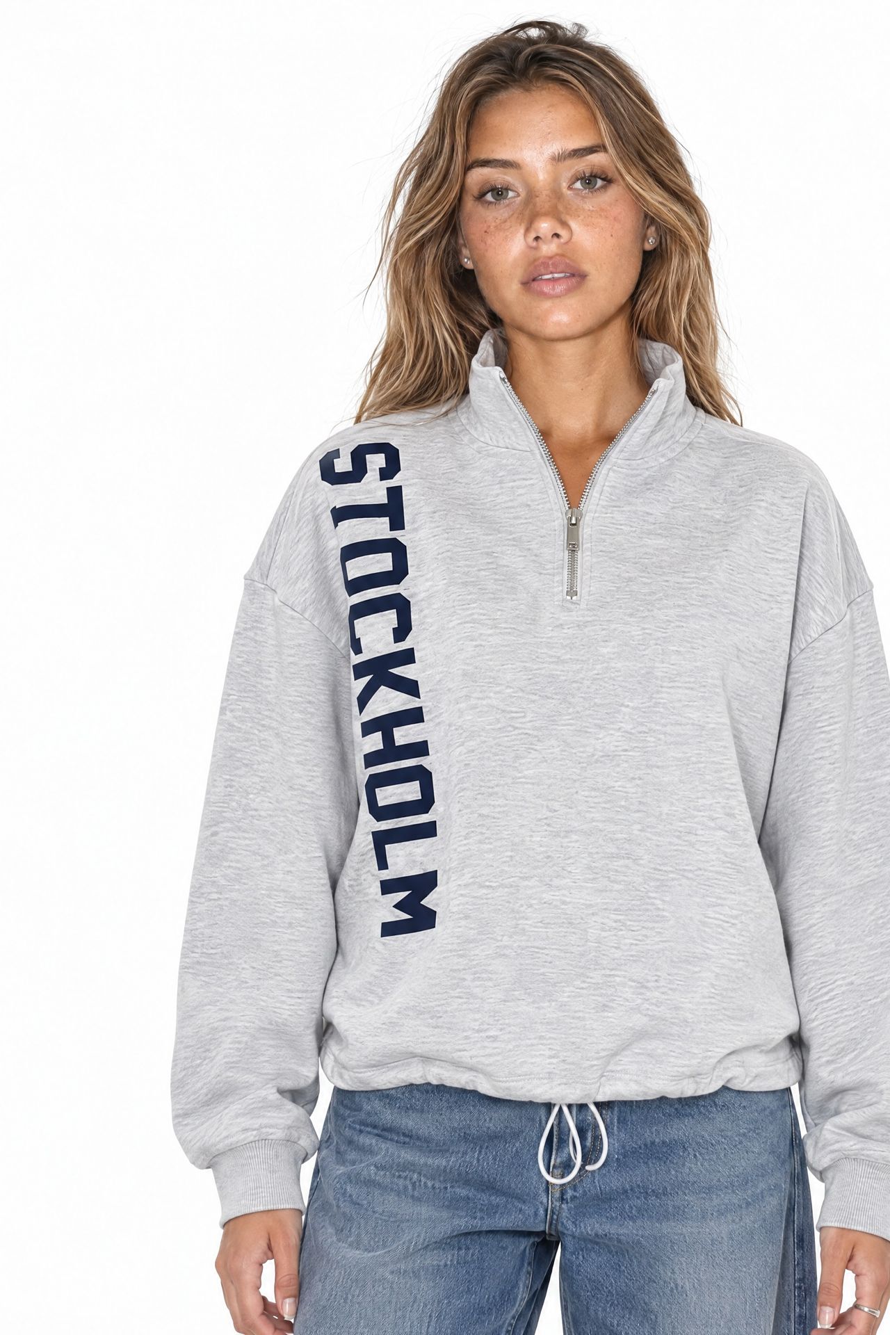 BUSEM Bisiklet Yaka Sweatshirt 1