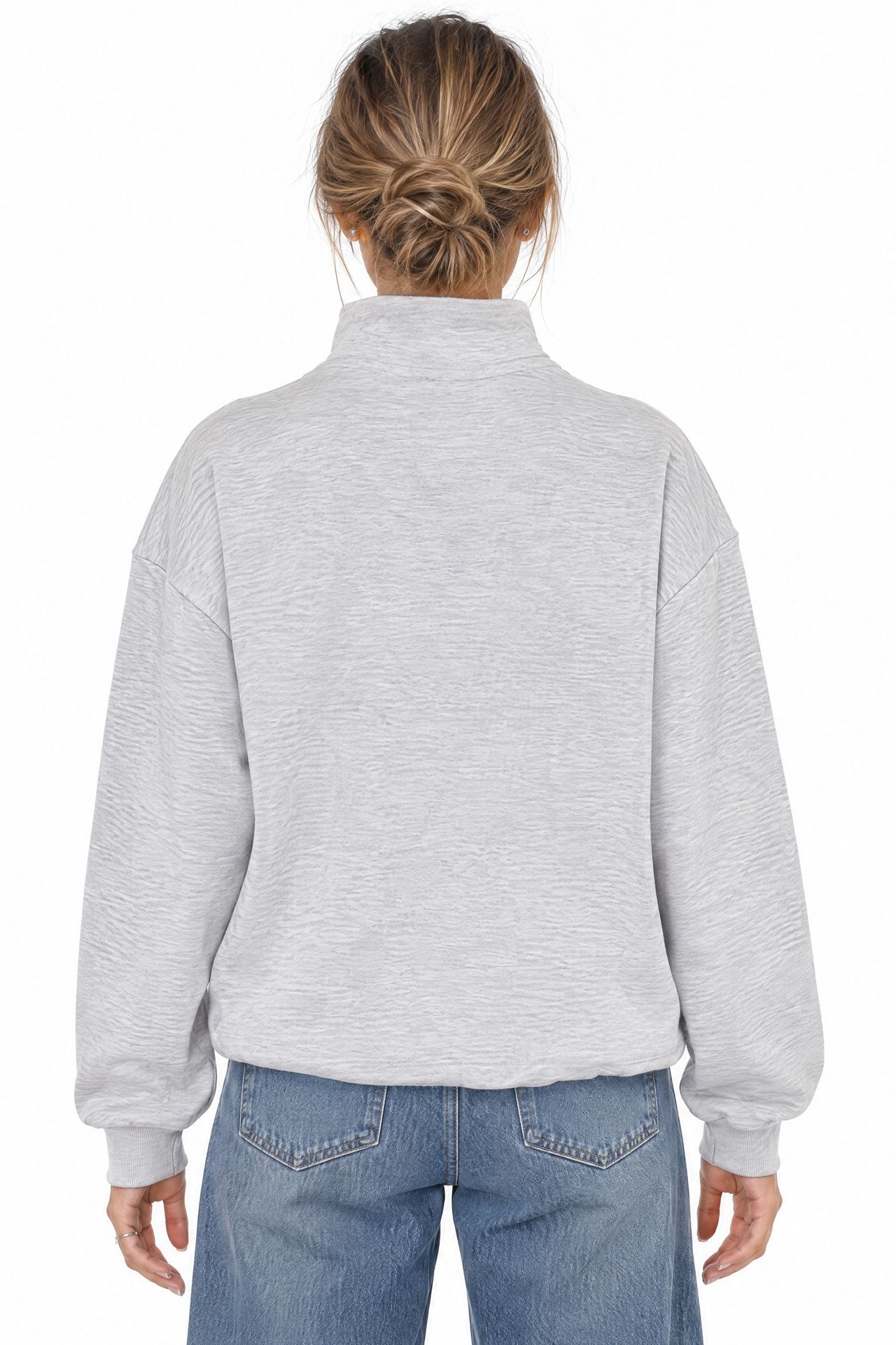 BUSEM Bisiklet Yaka Sweatshirt 2