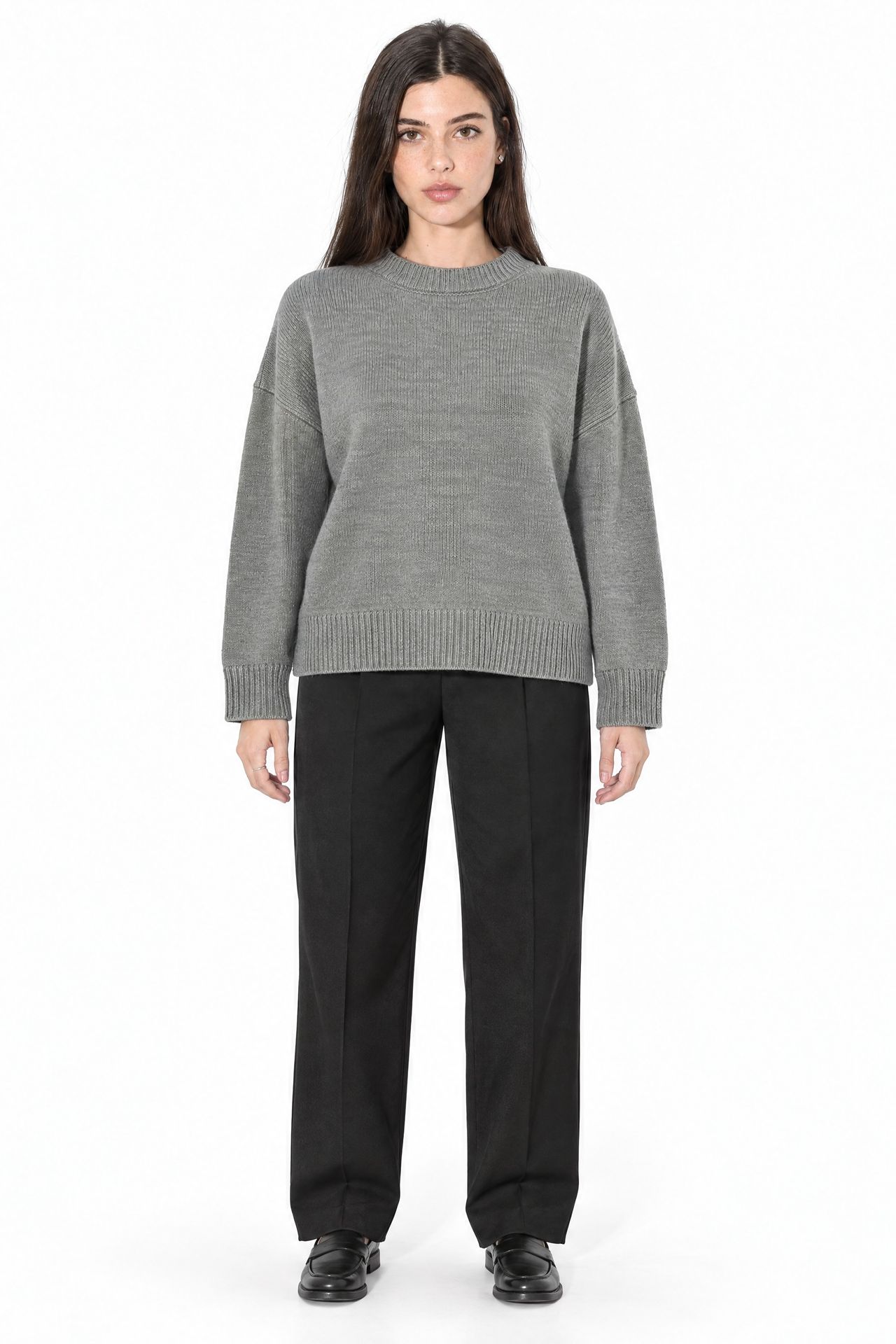 VIORNA Bisiklet Yaka Sweatshirt 4