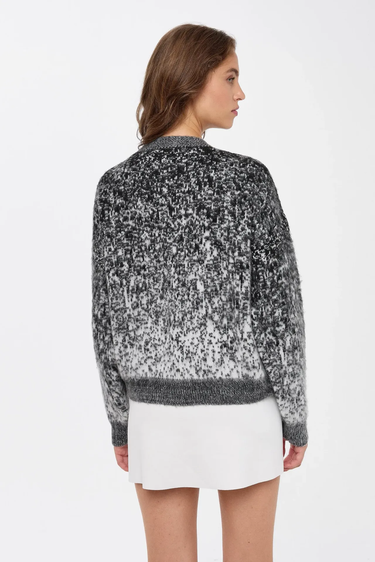 Buttoned Knitted Cardigan