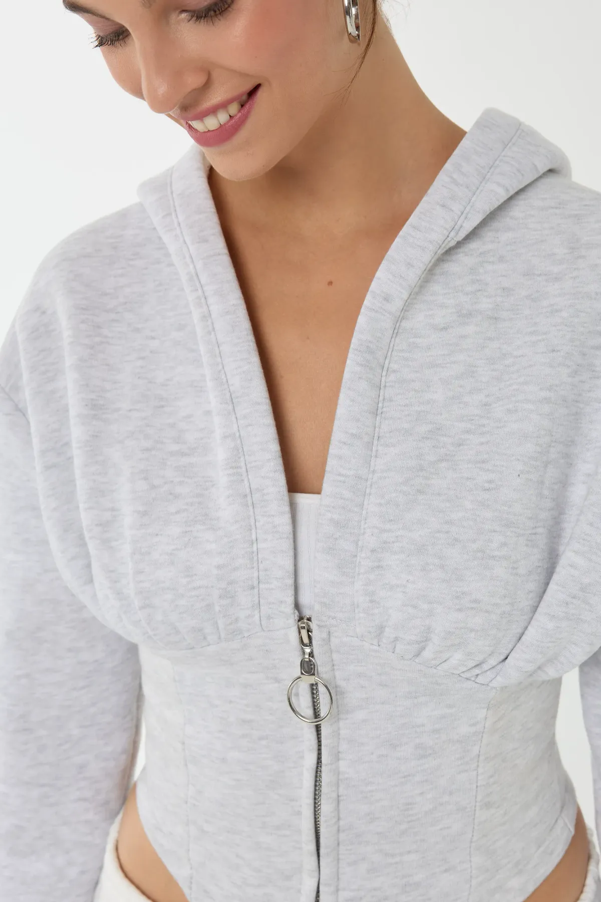Crop Corset Hoodie 5