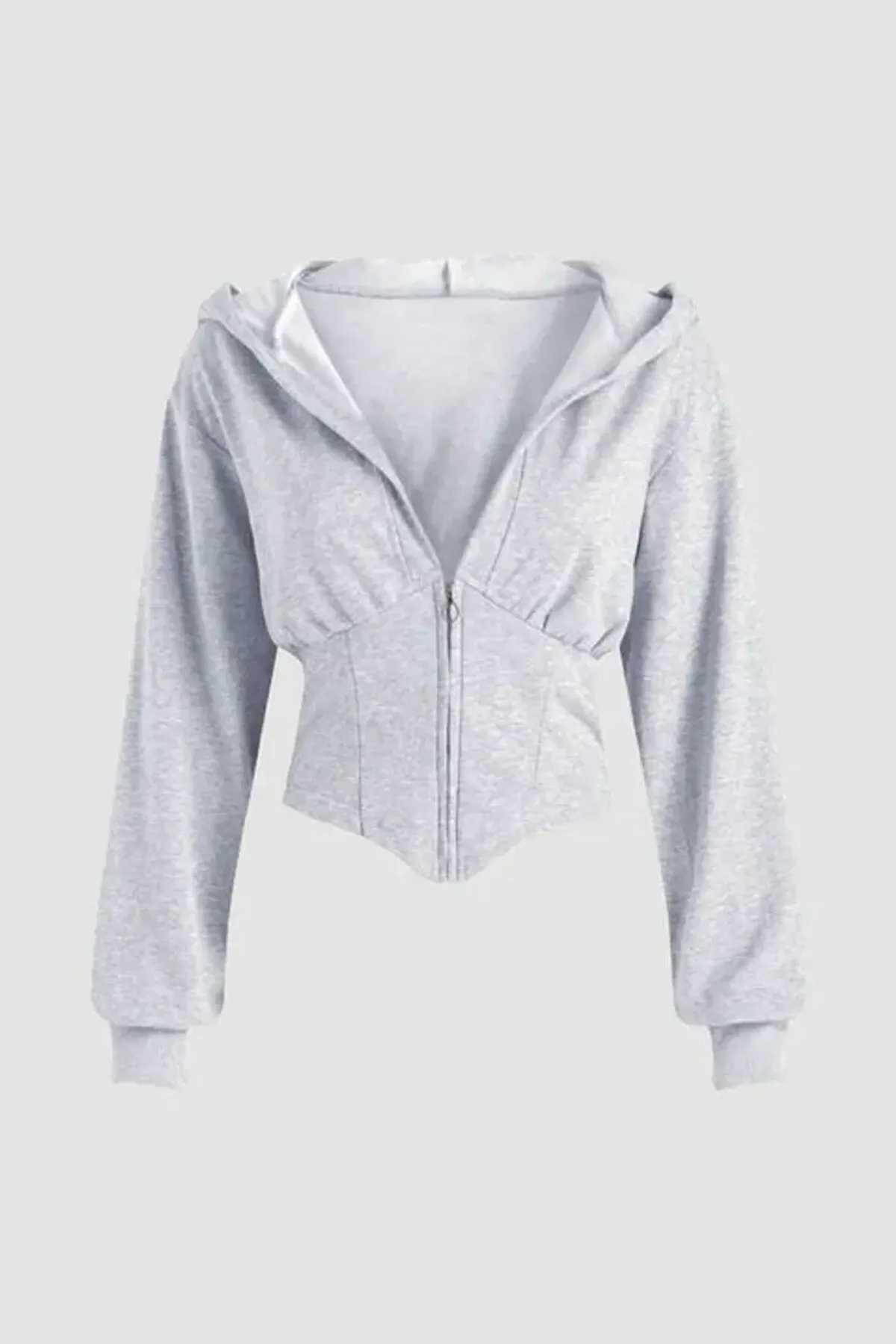 Crop Corset Hoodie 1