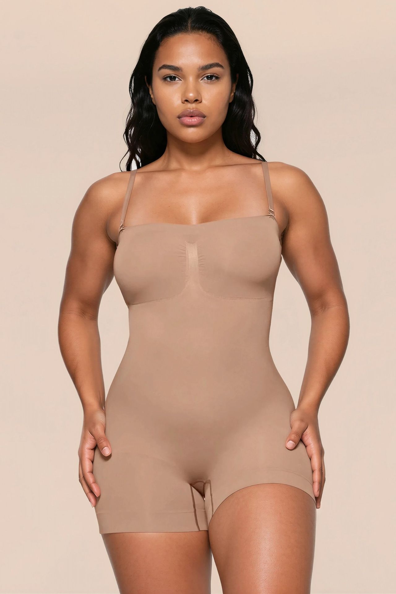 Premium Seamless Strapless Shaping Bodysuit Shapewear 1