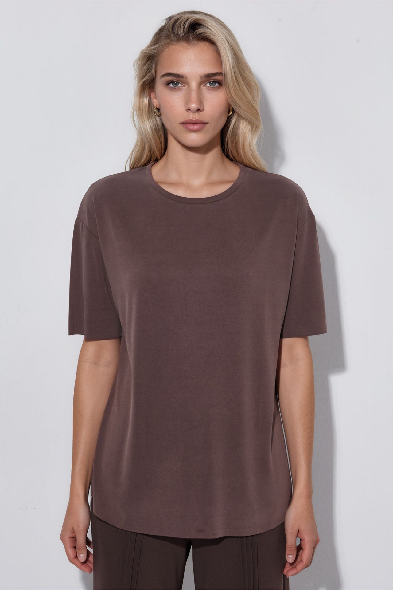 BUSEM Loose Fit Crew Neck T-Shirt 2