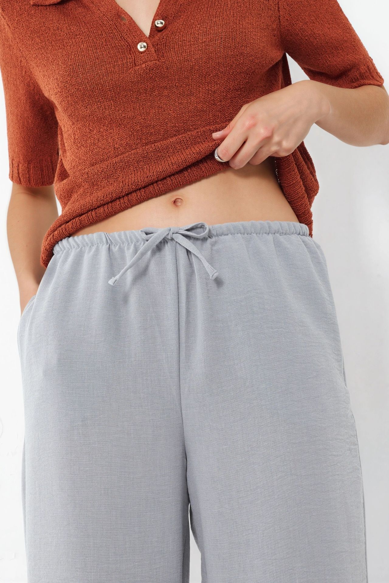 BUSEM Women’s Straight-leg Woven Trousers 5