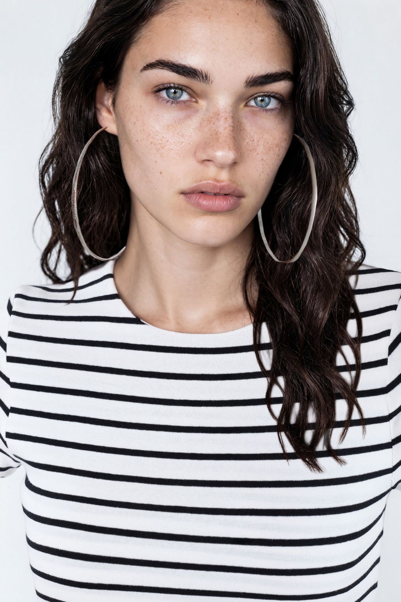 BUSEM Striped Crew Neck Cotton T-Shirt 3