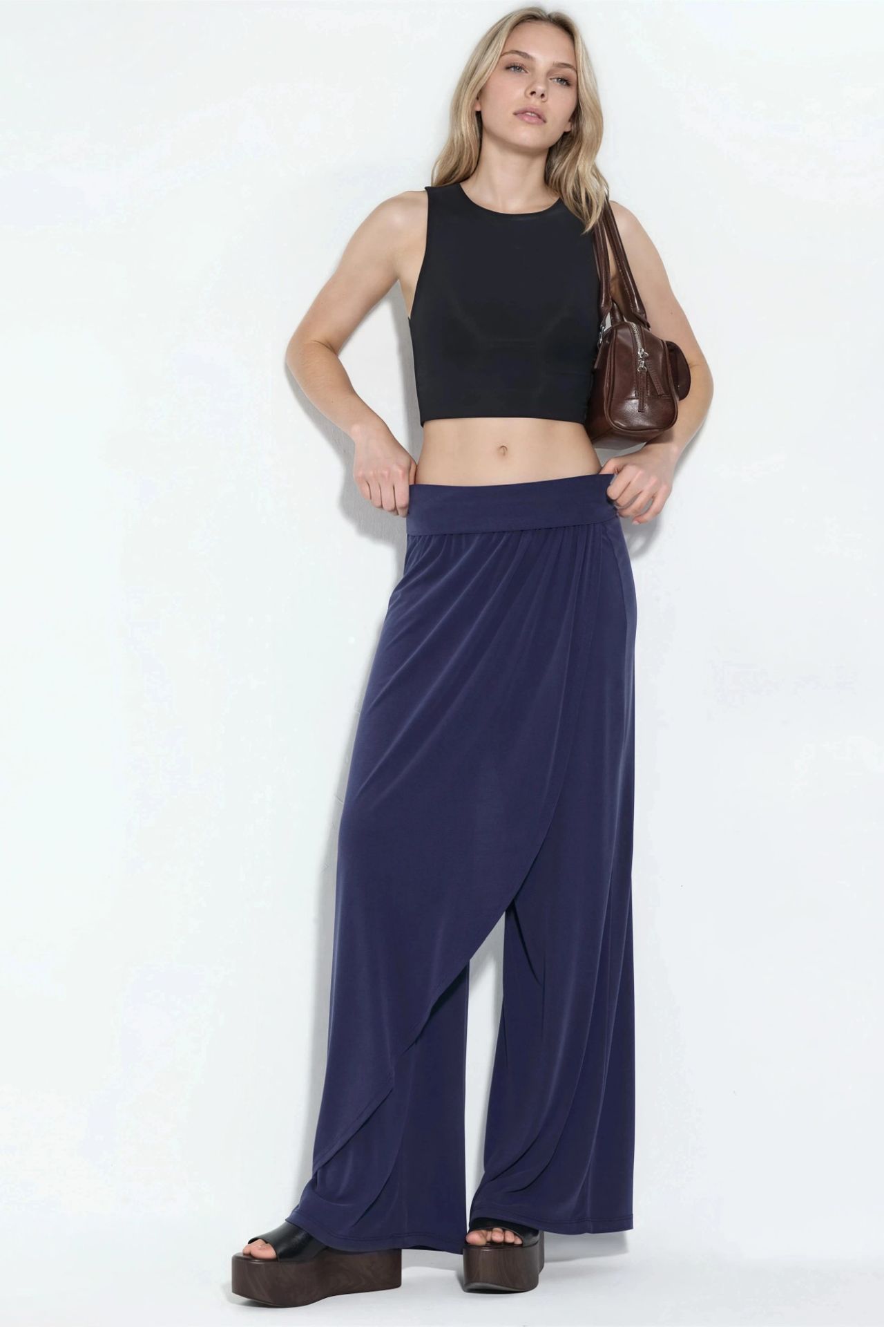 BUSEM Wide Leg Salwar Pants 5
