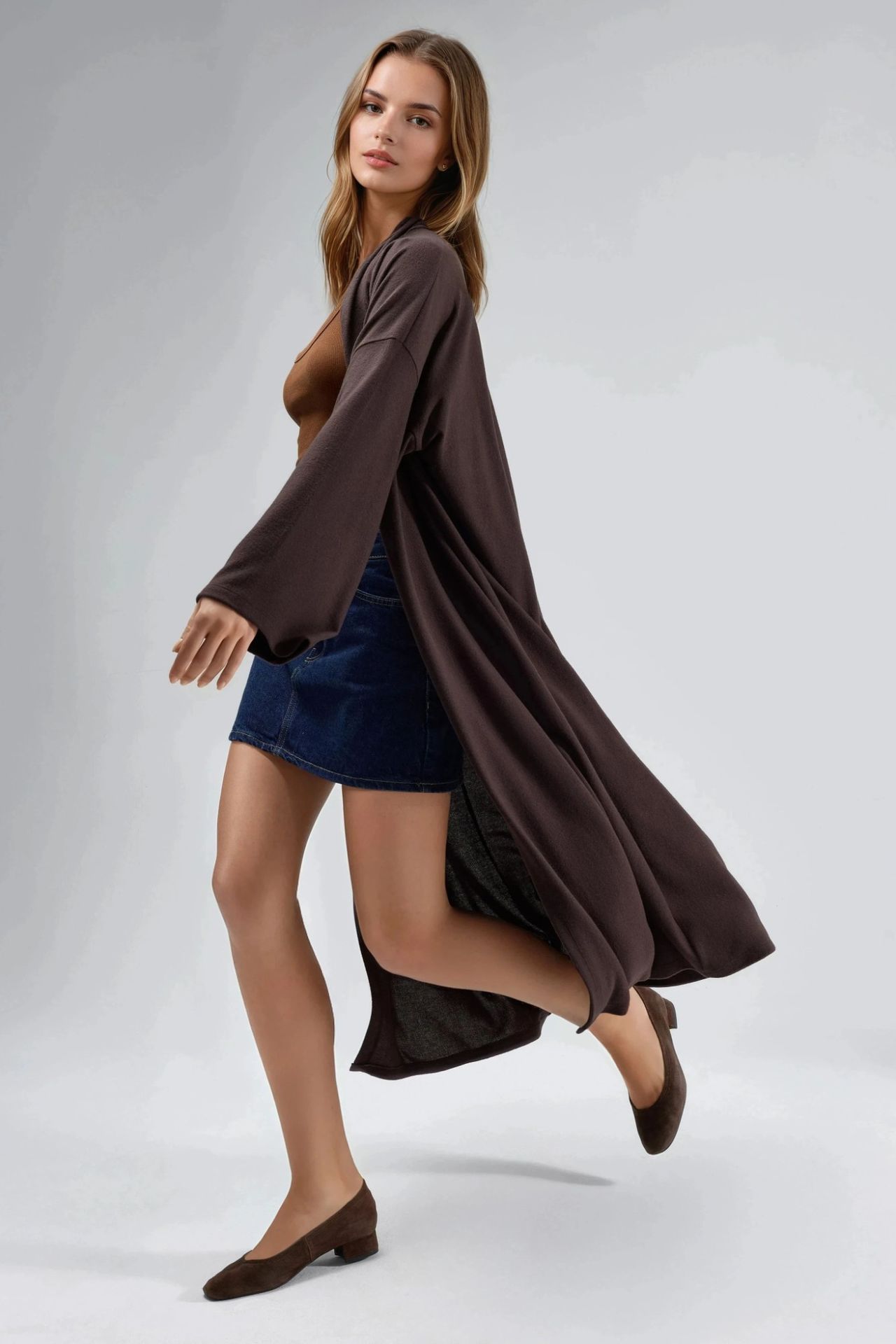 BUSEM Pull-On Long Fit Cardigan 5