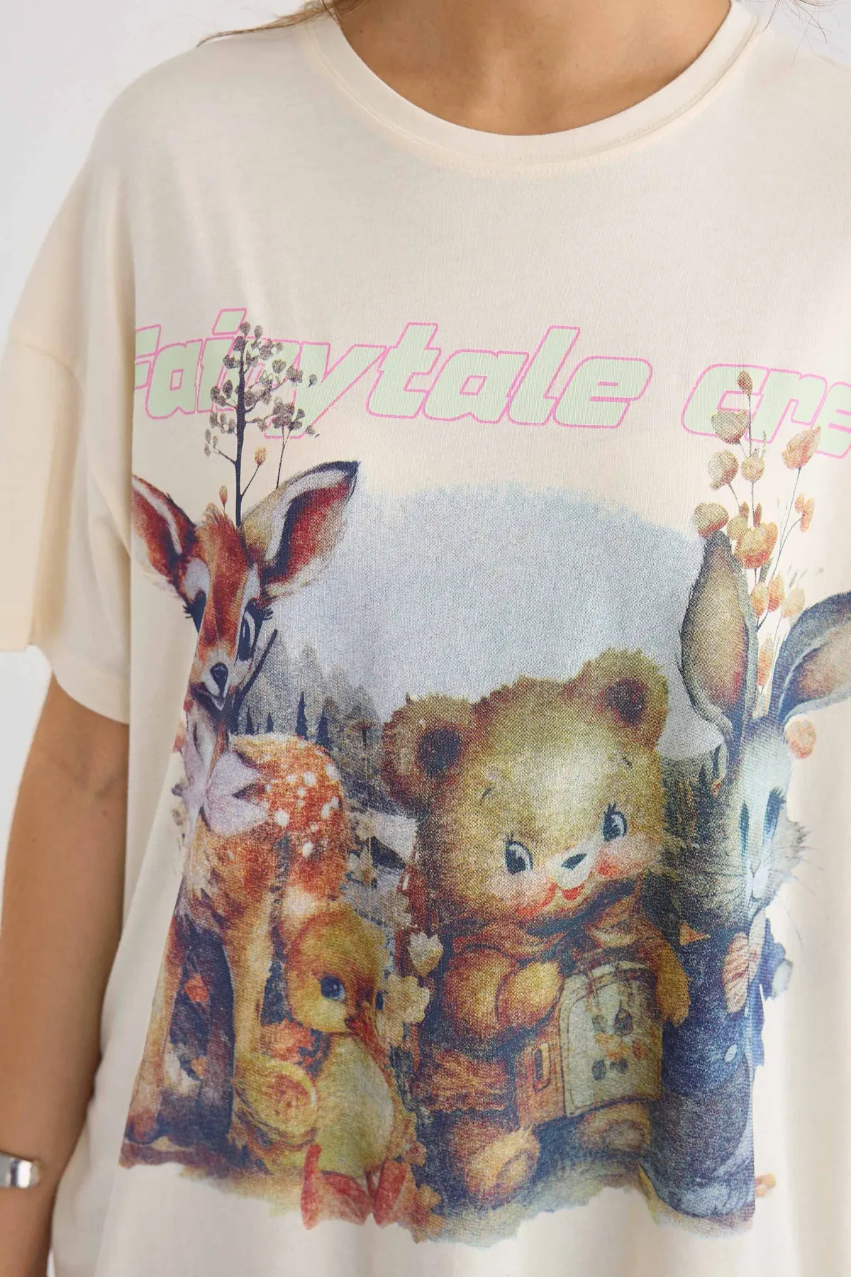 Oversized Printed Short-Sleeve Tee 5