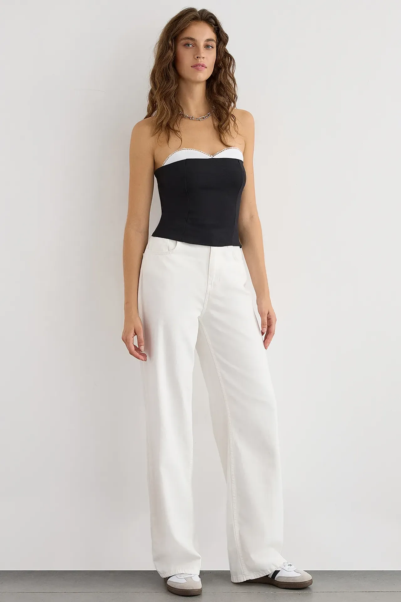 Double-Layer Corset Croptop