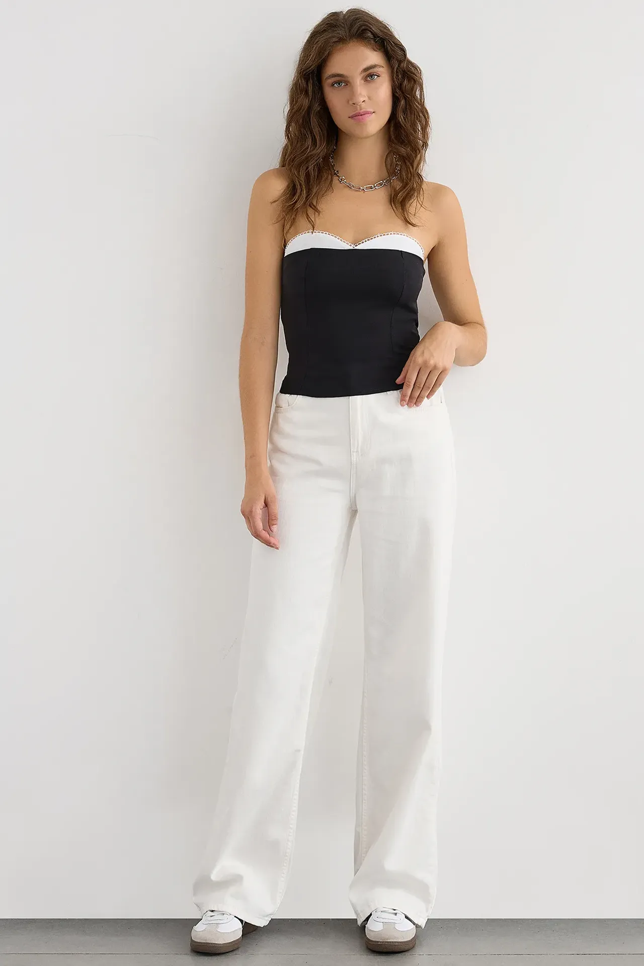Double-Layer Corset Croptop