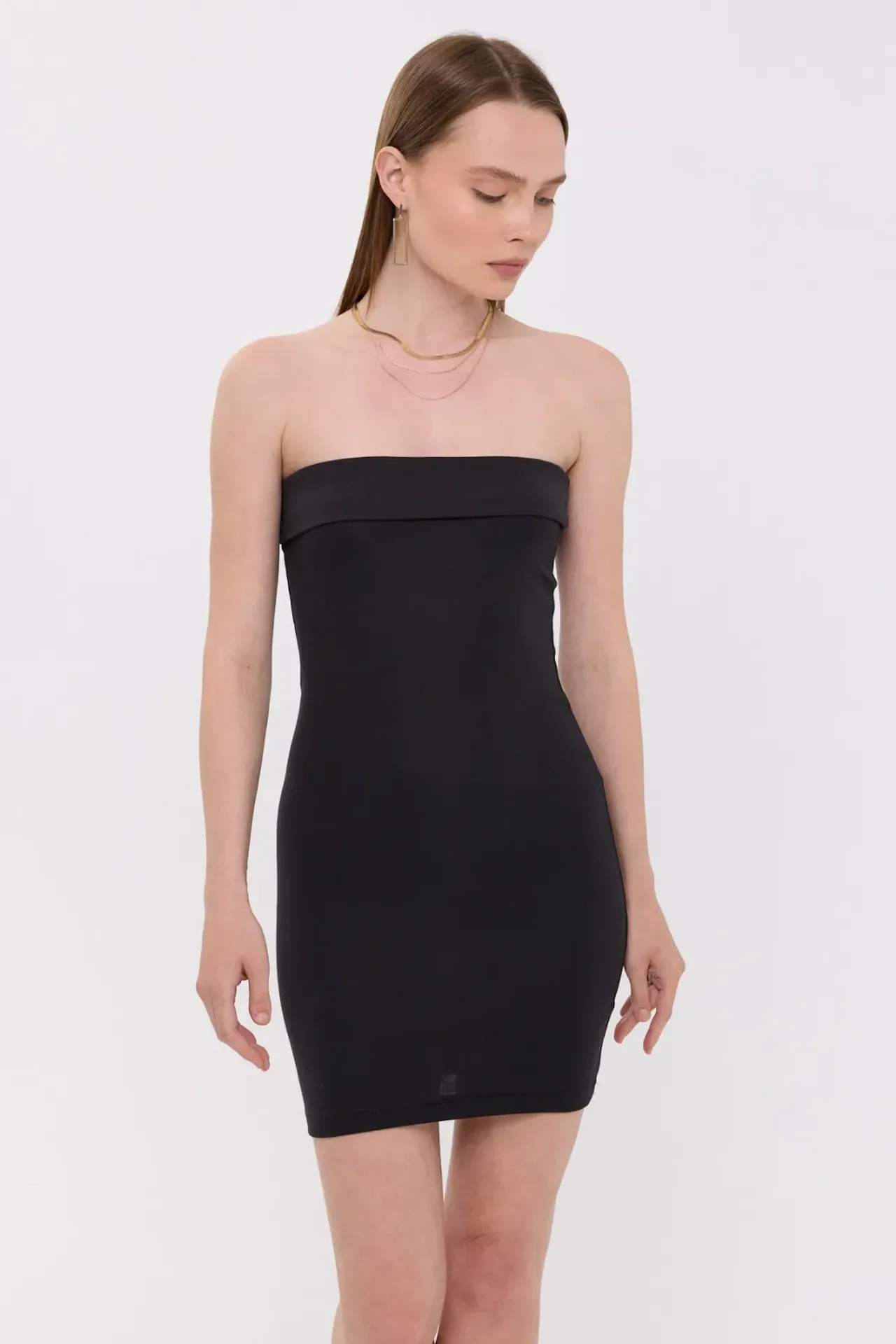 Strapless Bodycon Mini Dress