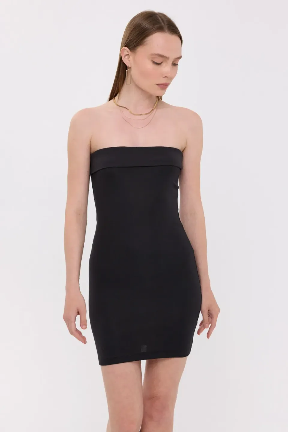 Strapless Bodycon Mini Dress