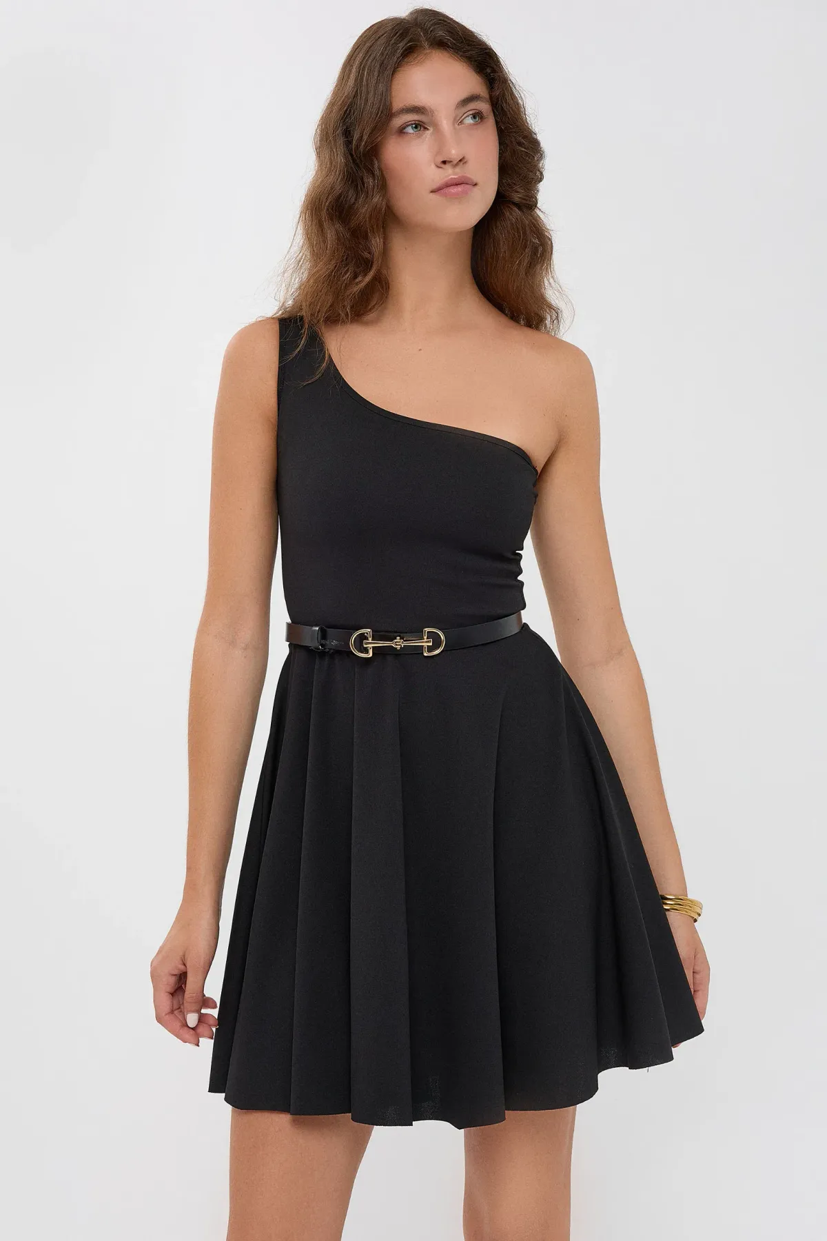 One-Shoulder Mini Dress 1