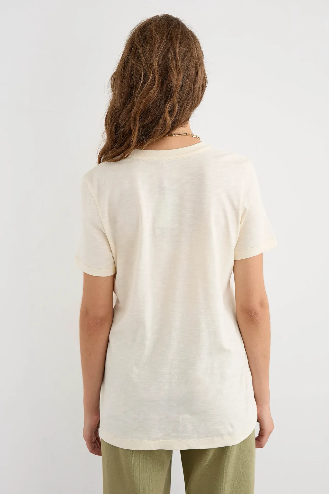 Basic Cotton Short-Sleeve Tee