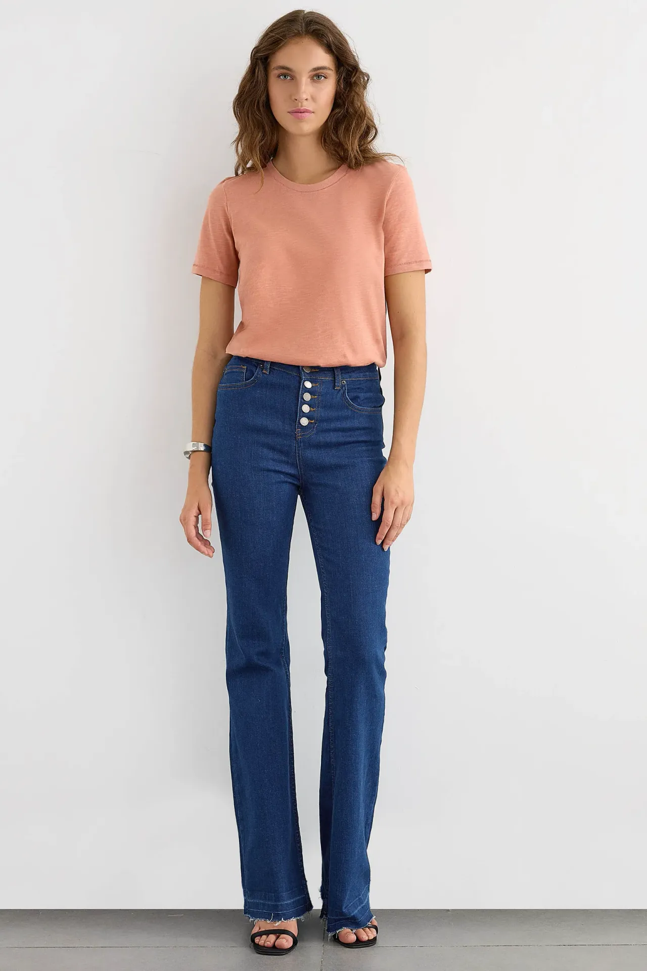 Basic Cotton Short-Sleeve Tee