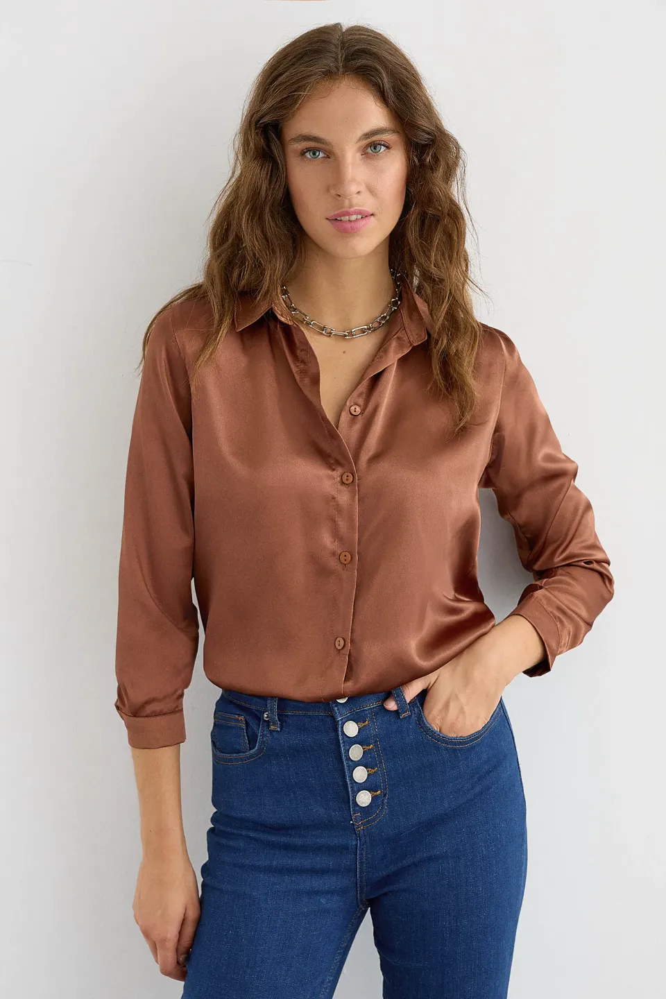 Satin Classic Shirt