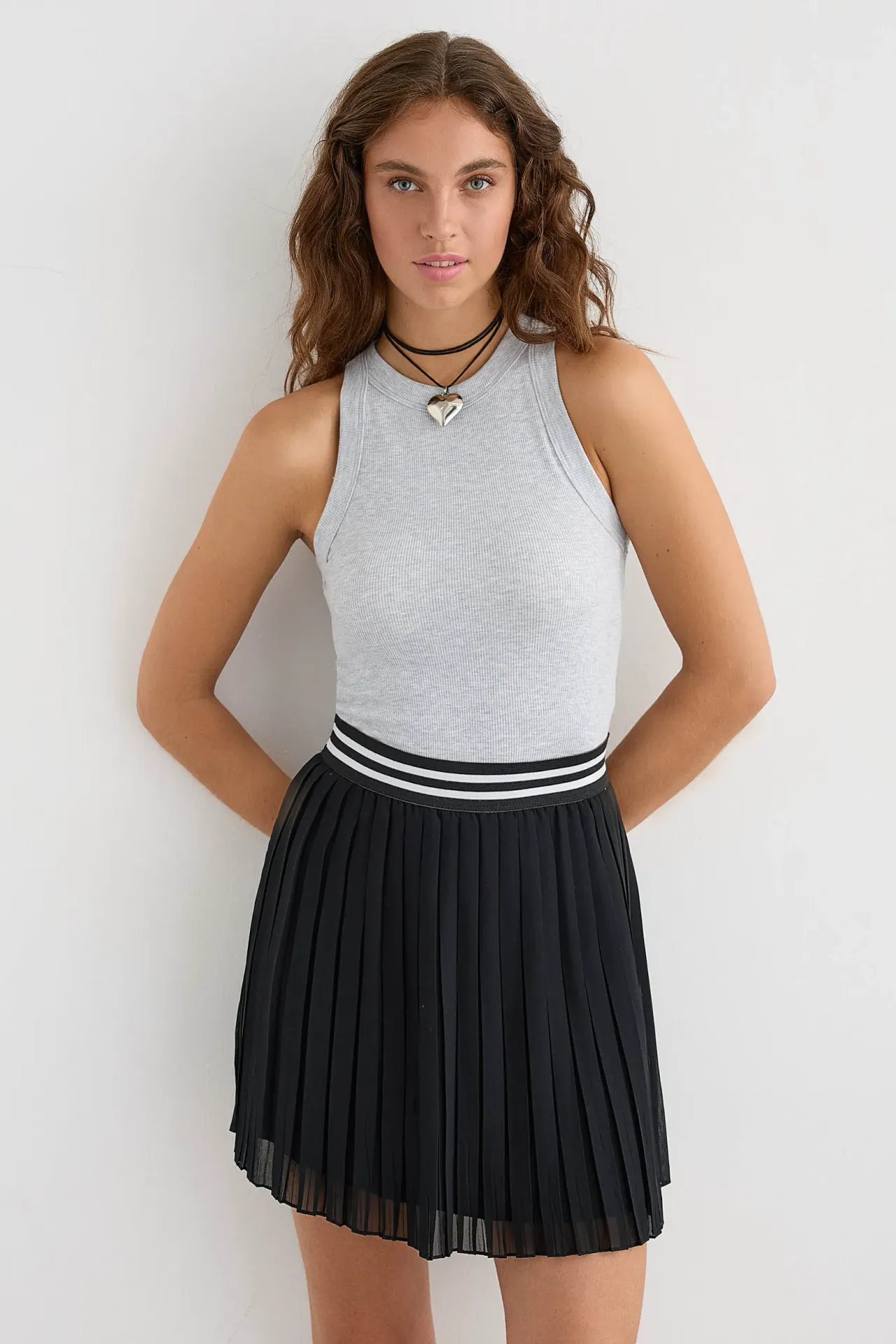 Halter Neck Basic Tank Top