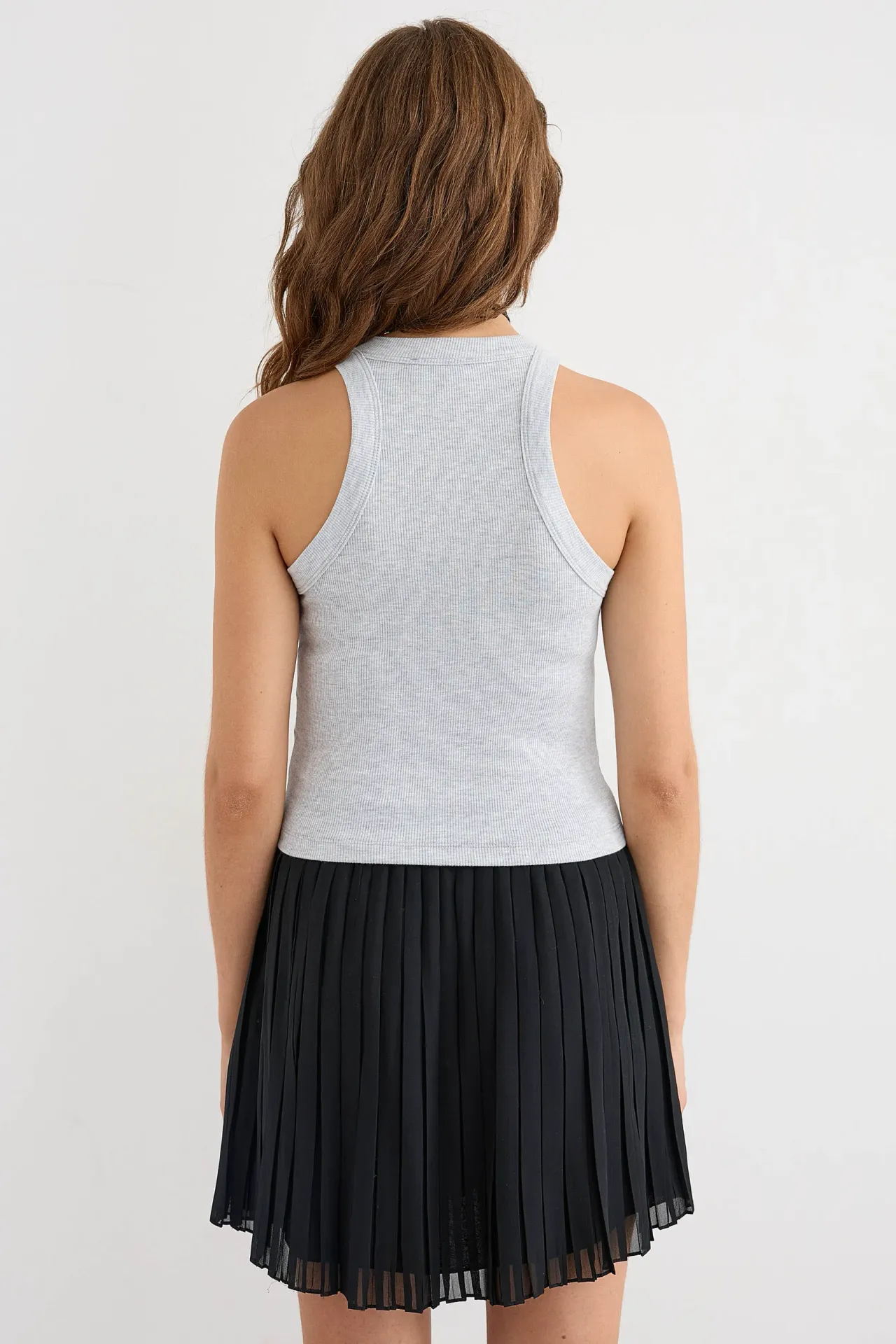 Halter Neck Basic Tank Top