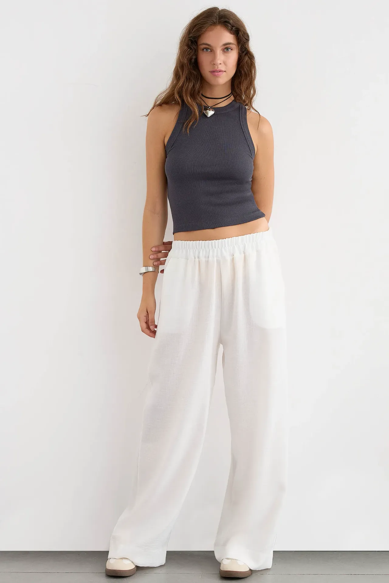 Halter Neck Basic Tank Top