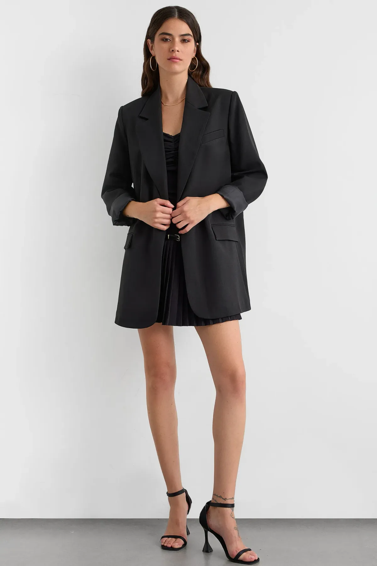 Tailored Woven Blazer 4