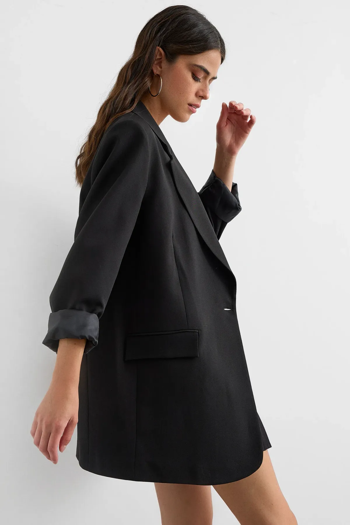 Tailored Woven Blazer 1