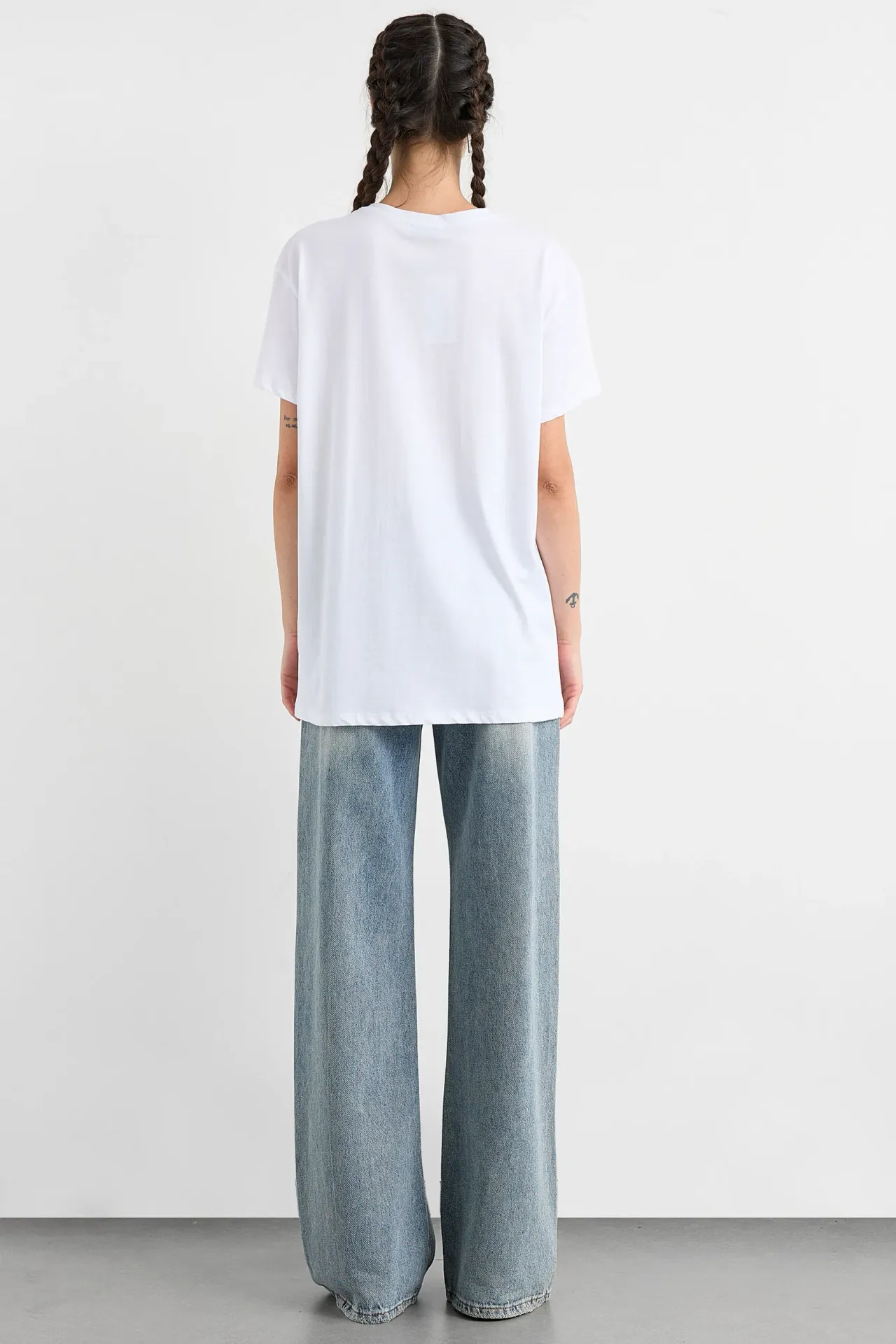 Oversized Printed Tee