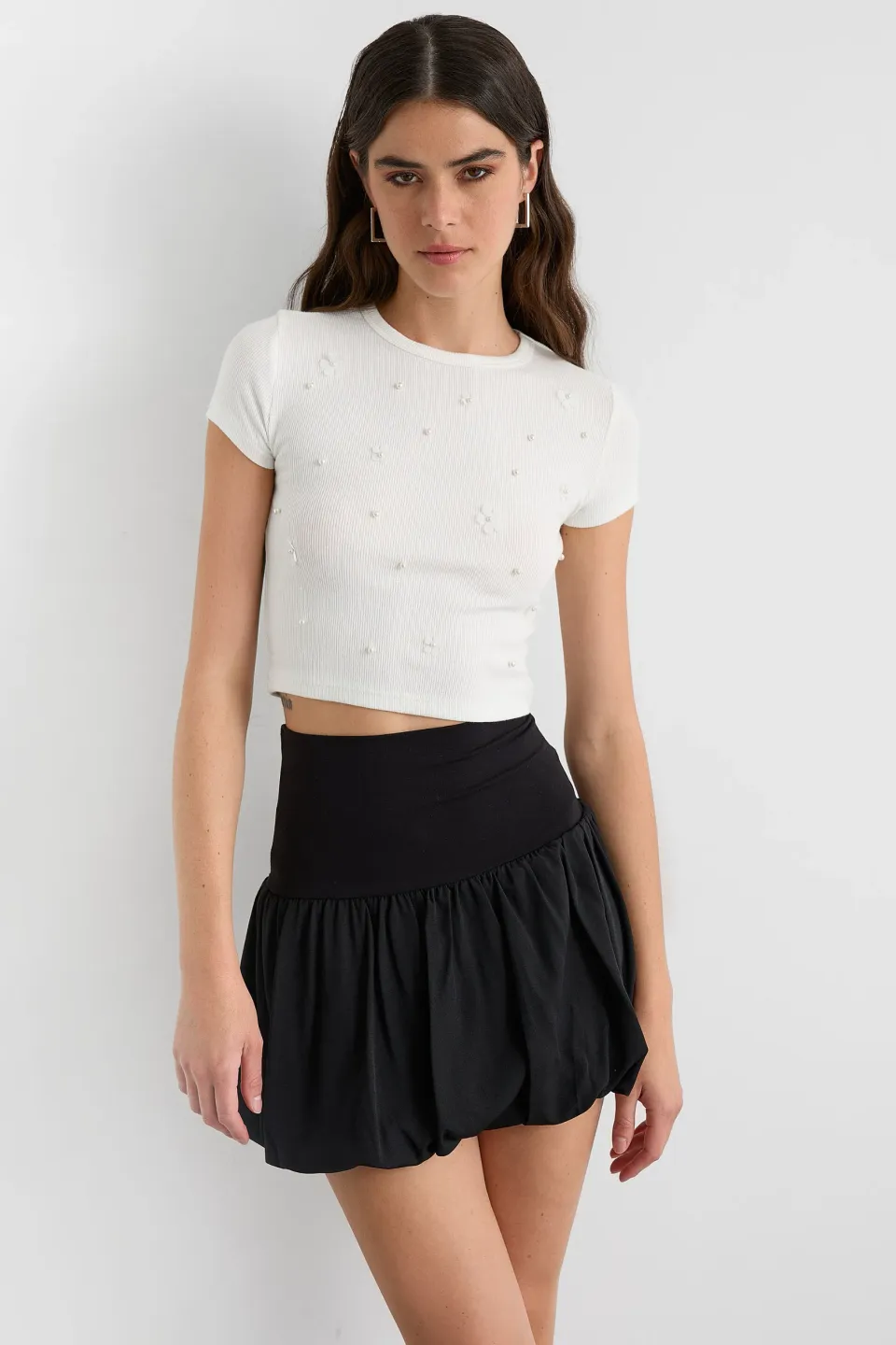 Embroidered Short-Sleeve Tee