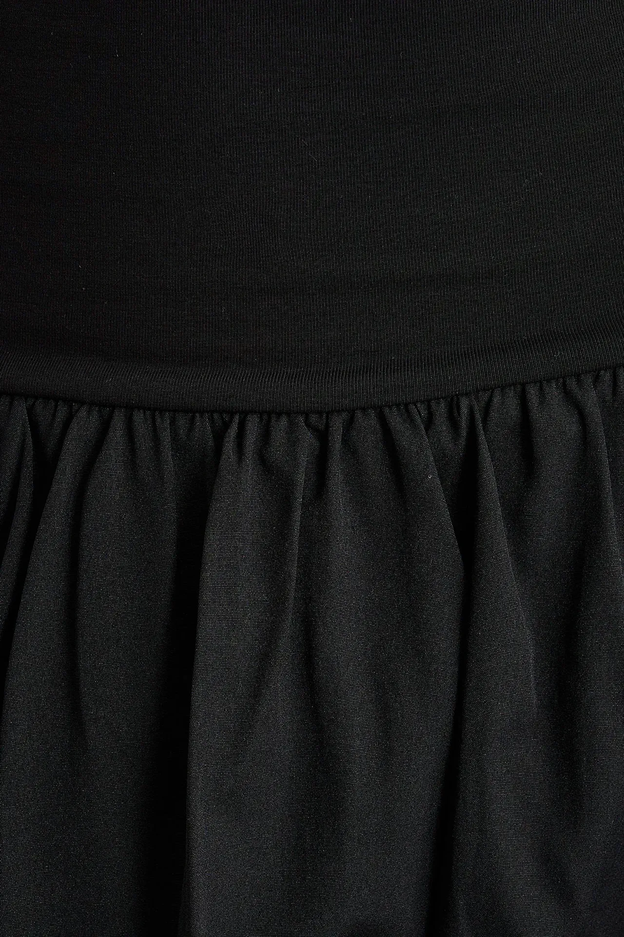 Cotton Balloon Mini Skirt