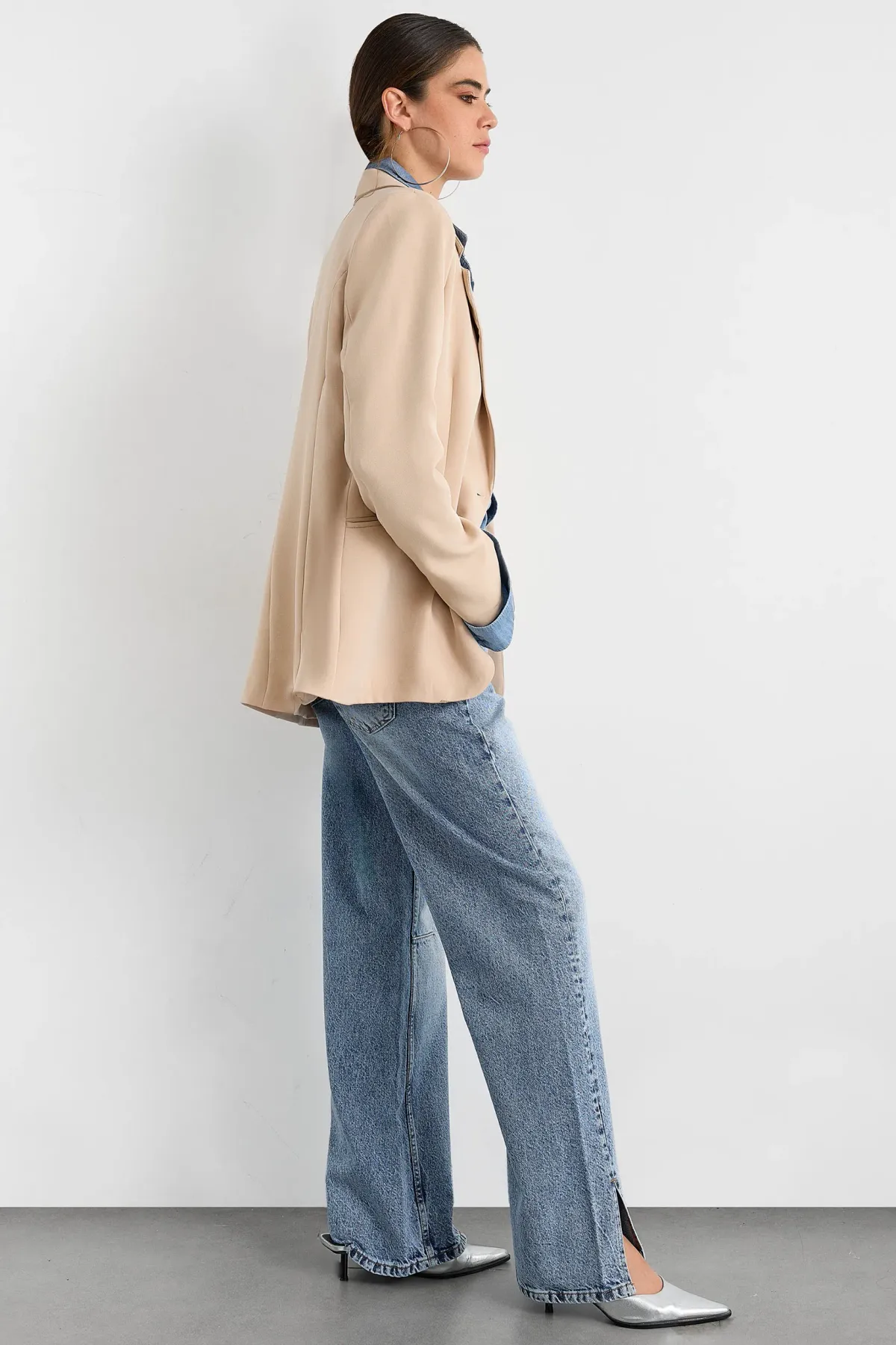 Woven Classic Blazer 2