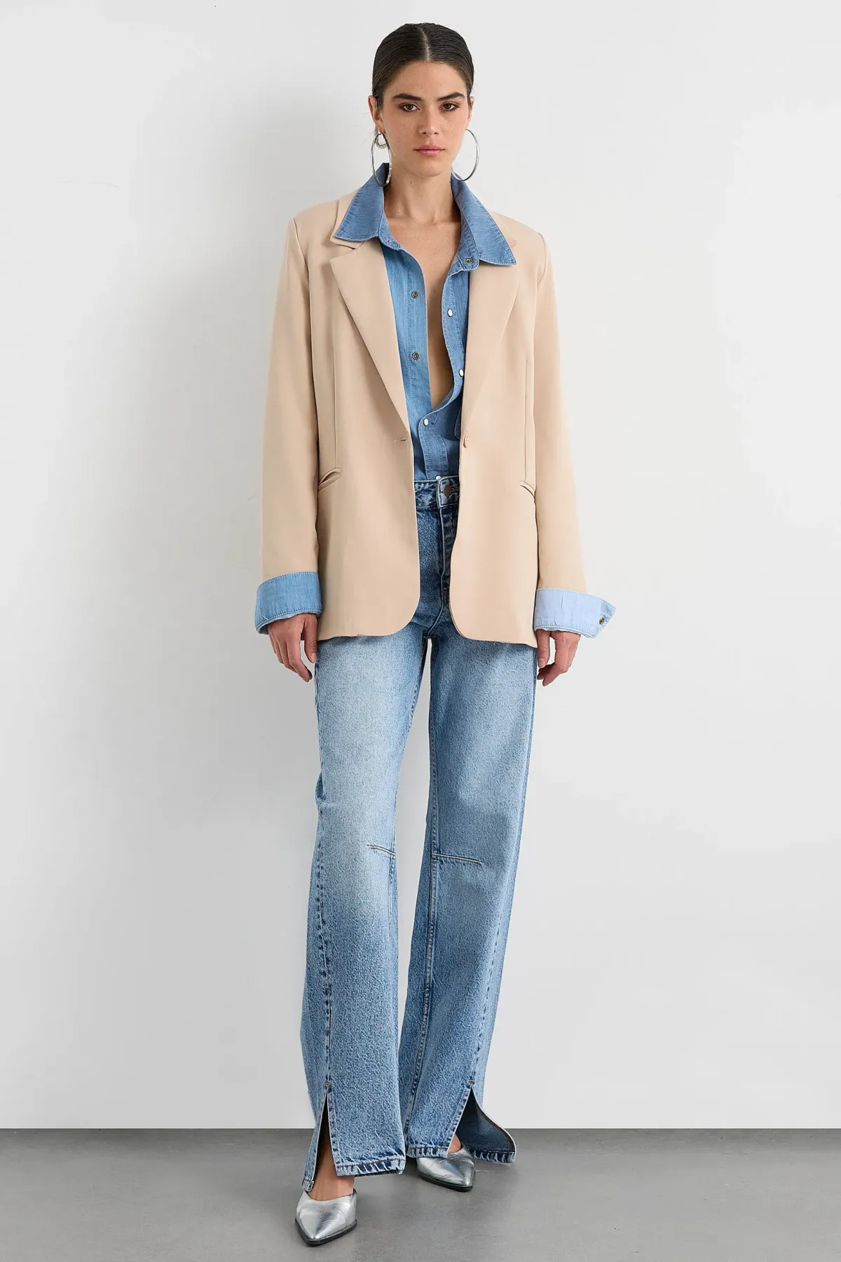 Woven Classic Blazer 4