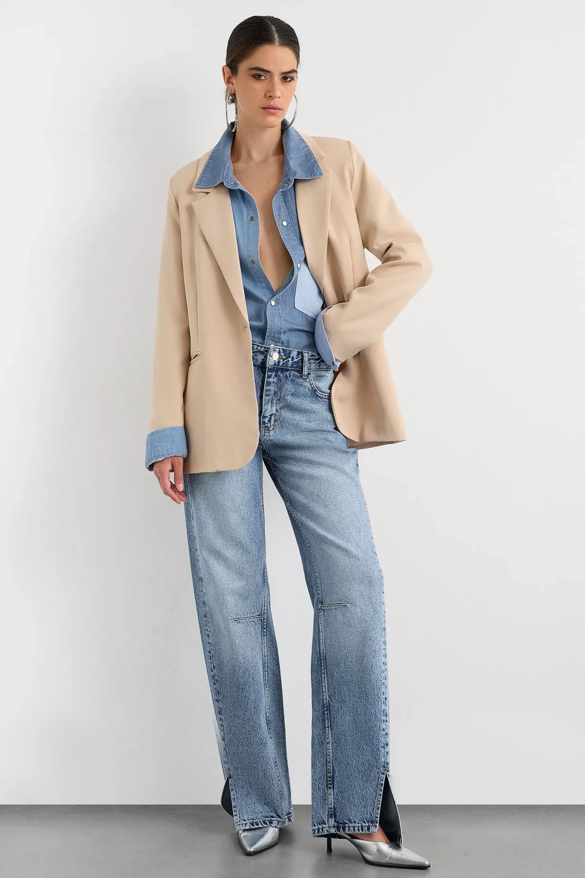 Woven Classic Blazer 3