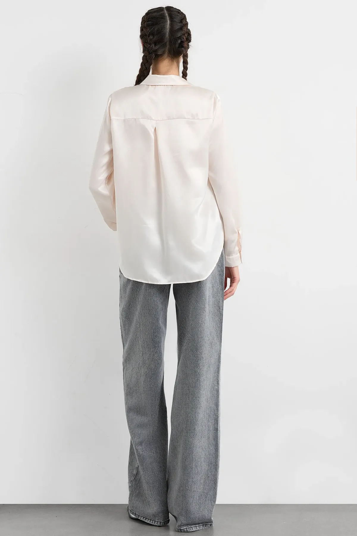 Satin Classic Shirt 4