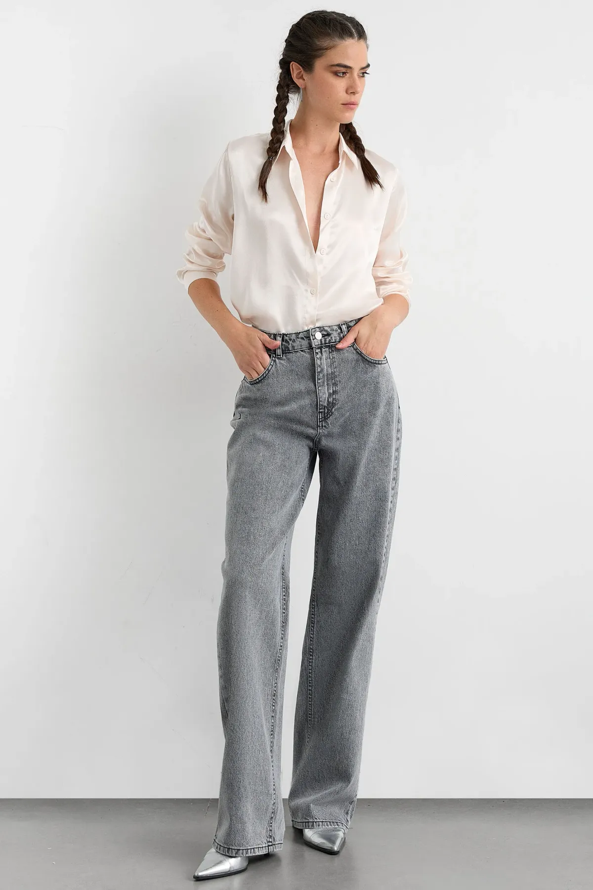 Satin Classic Shirt 2