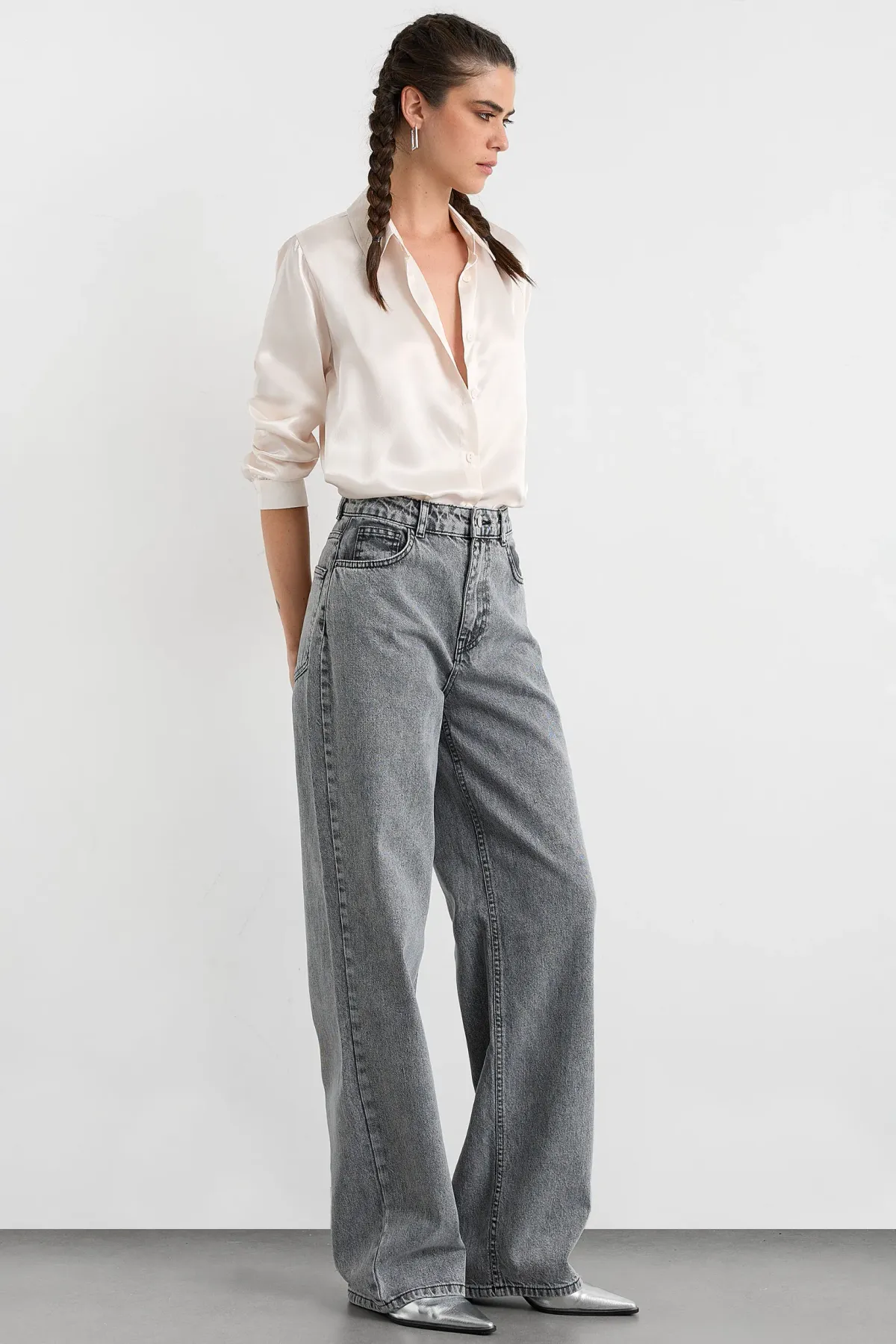 Satin Classic Shirt 3