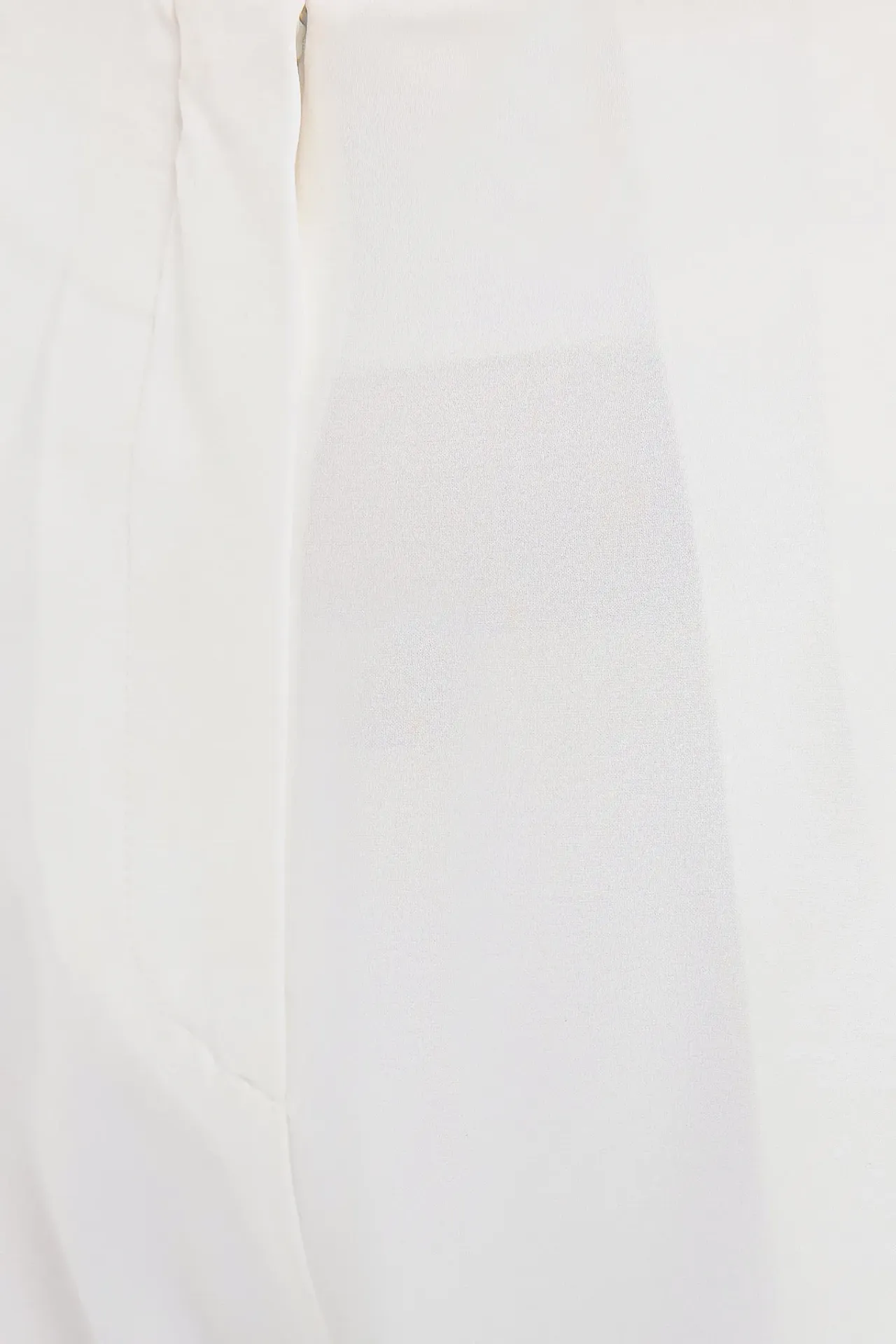 High Waist Wide-Leg Trousers with Pocket