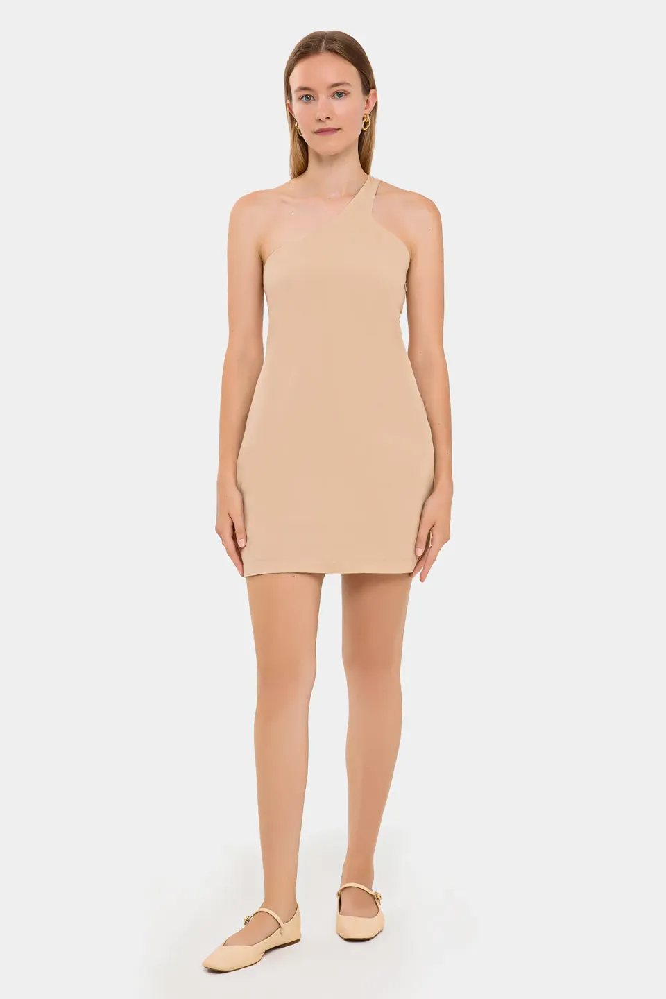 One-Shoulder Bodycon Mini Dress