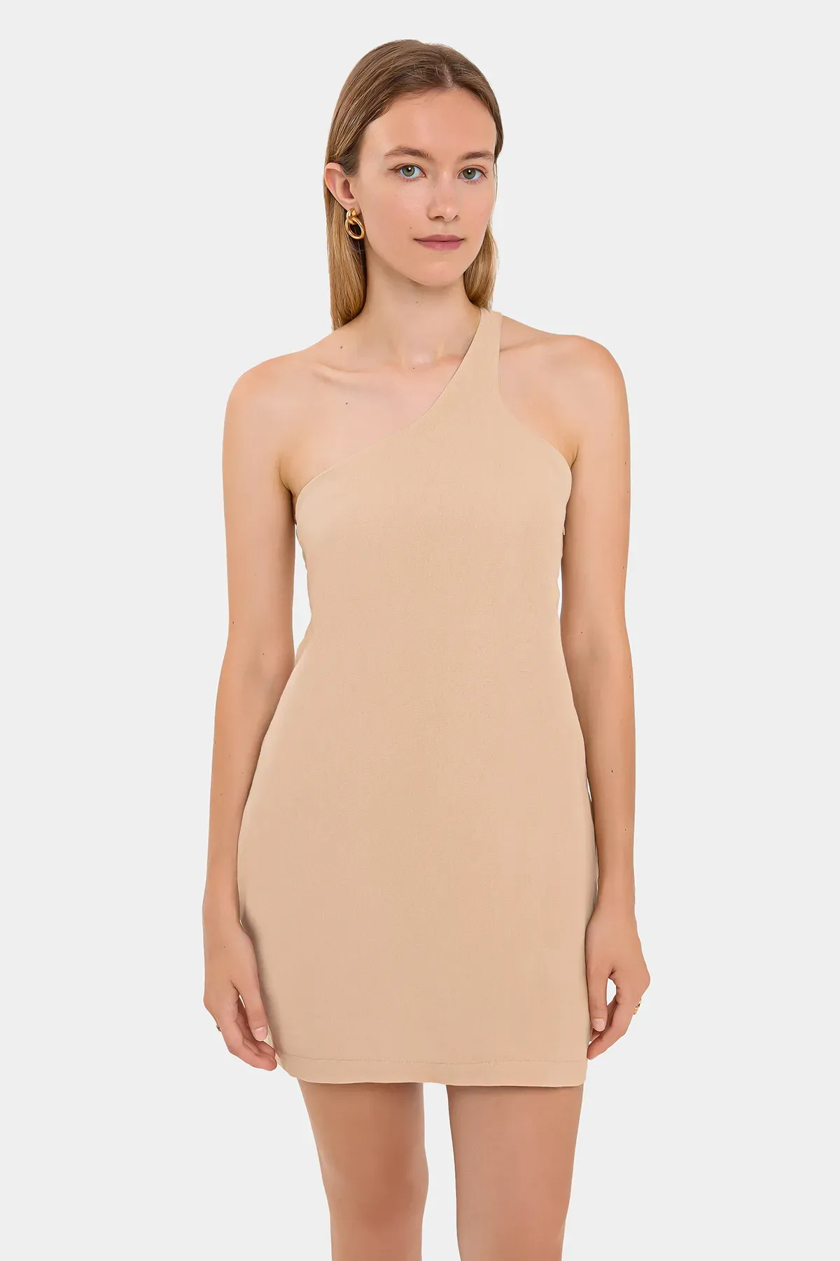 One-Shoulder Bodycon Mini Dress 4