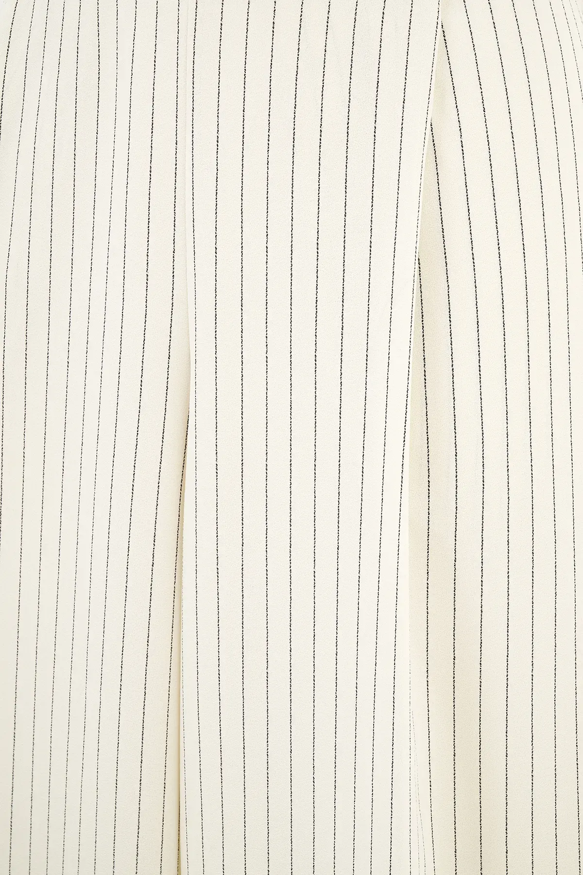 Wide-Leg Striped Pleated Pants 6