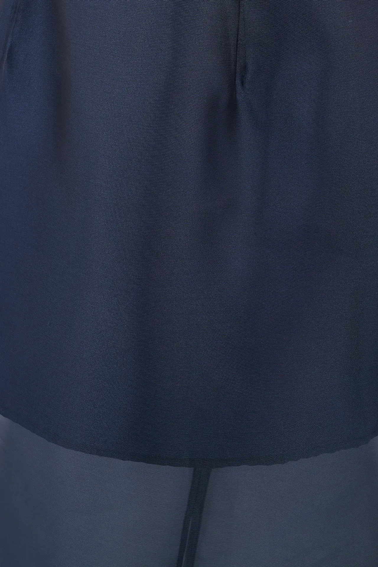 Navy Sheer Skirt